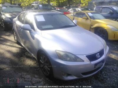 2006 Lexus IS 250, серебристый — VIN JTHBK262462003793, IAAI