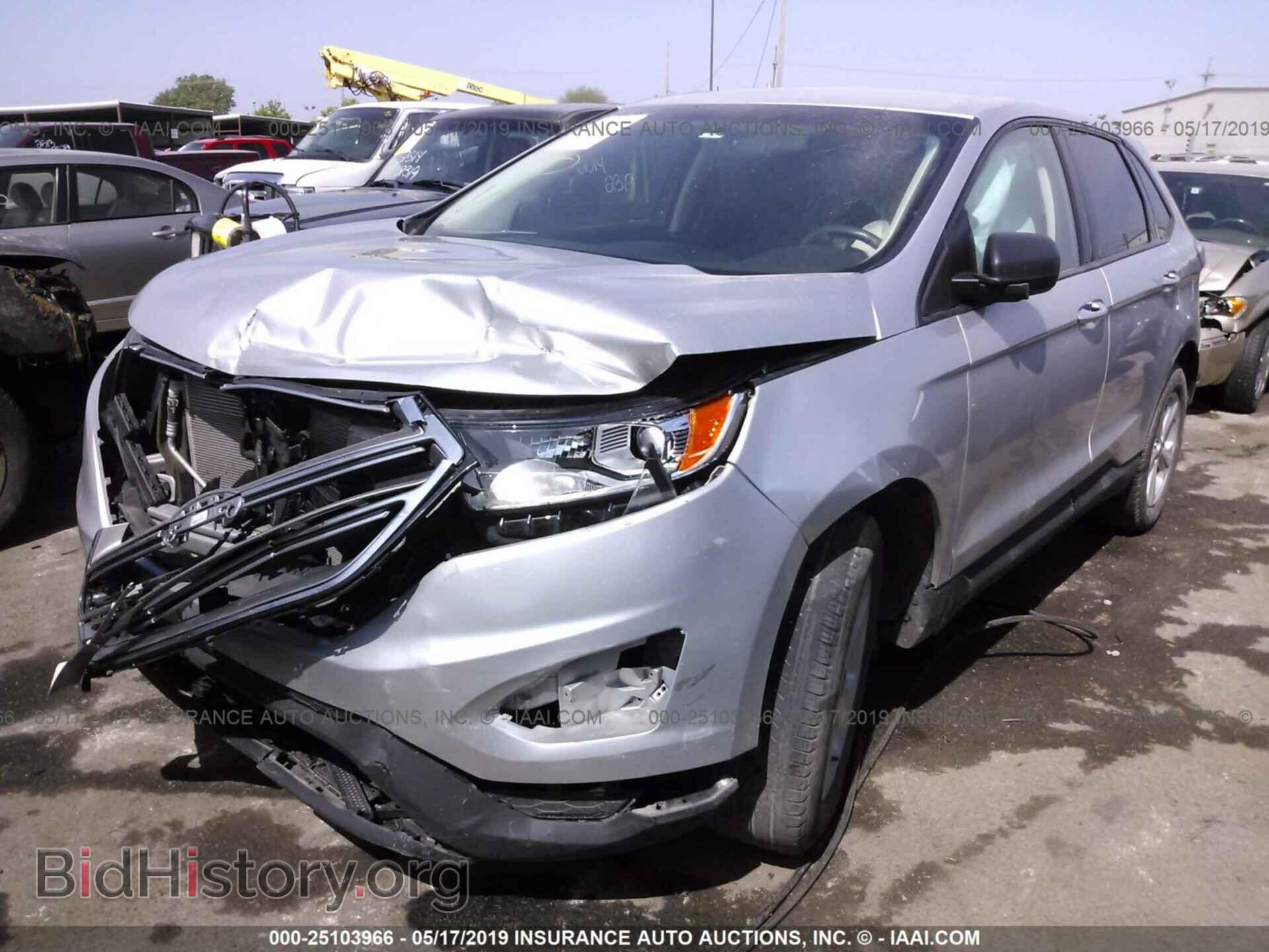 2016 FORD EDGE - VIN: 2FMPK4G90GBC13541 - Photo 2