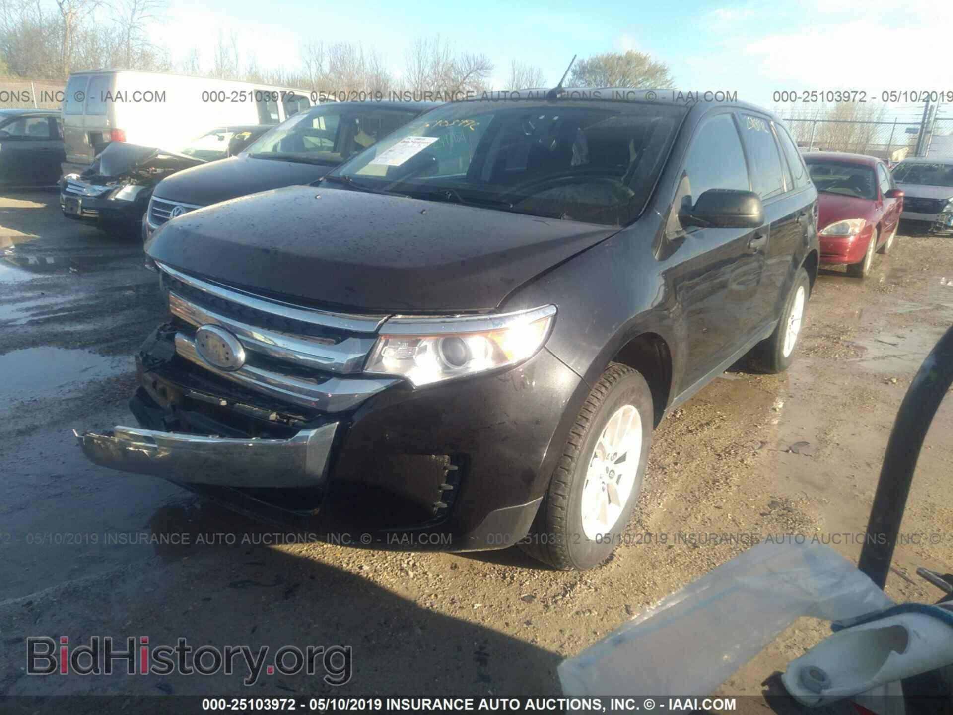 2013 FORD EDGE - VIN: 2FMDK3GC3DBE36760 - Photo 2