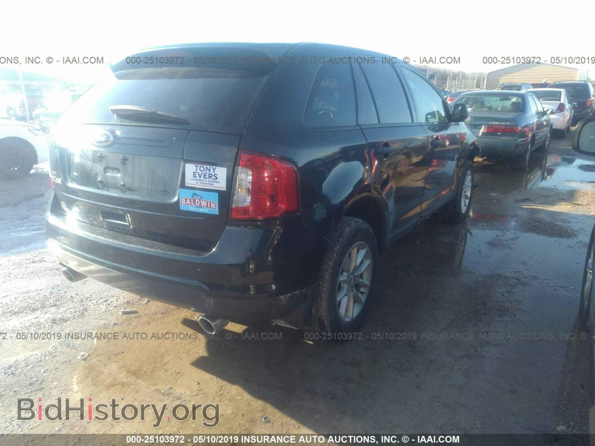 2013 FORD EDGE - VIN: 2FMDK3GC3DBE36760 - Photo 4