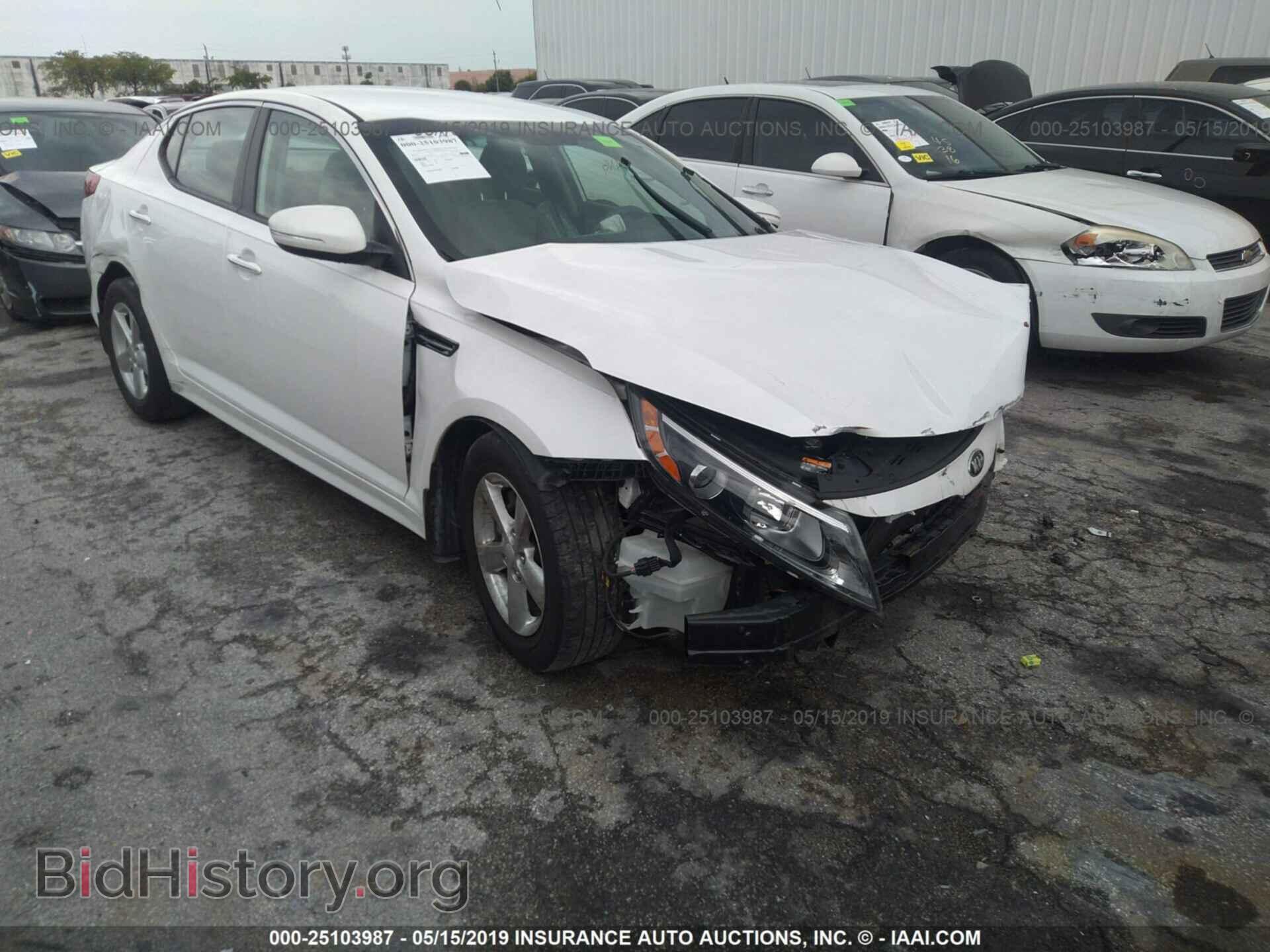 Фотография KNAGM4A79E5508559 - KIA OPTIMA 2014