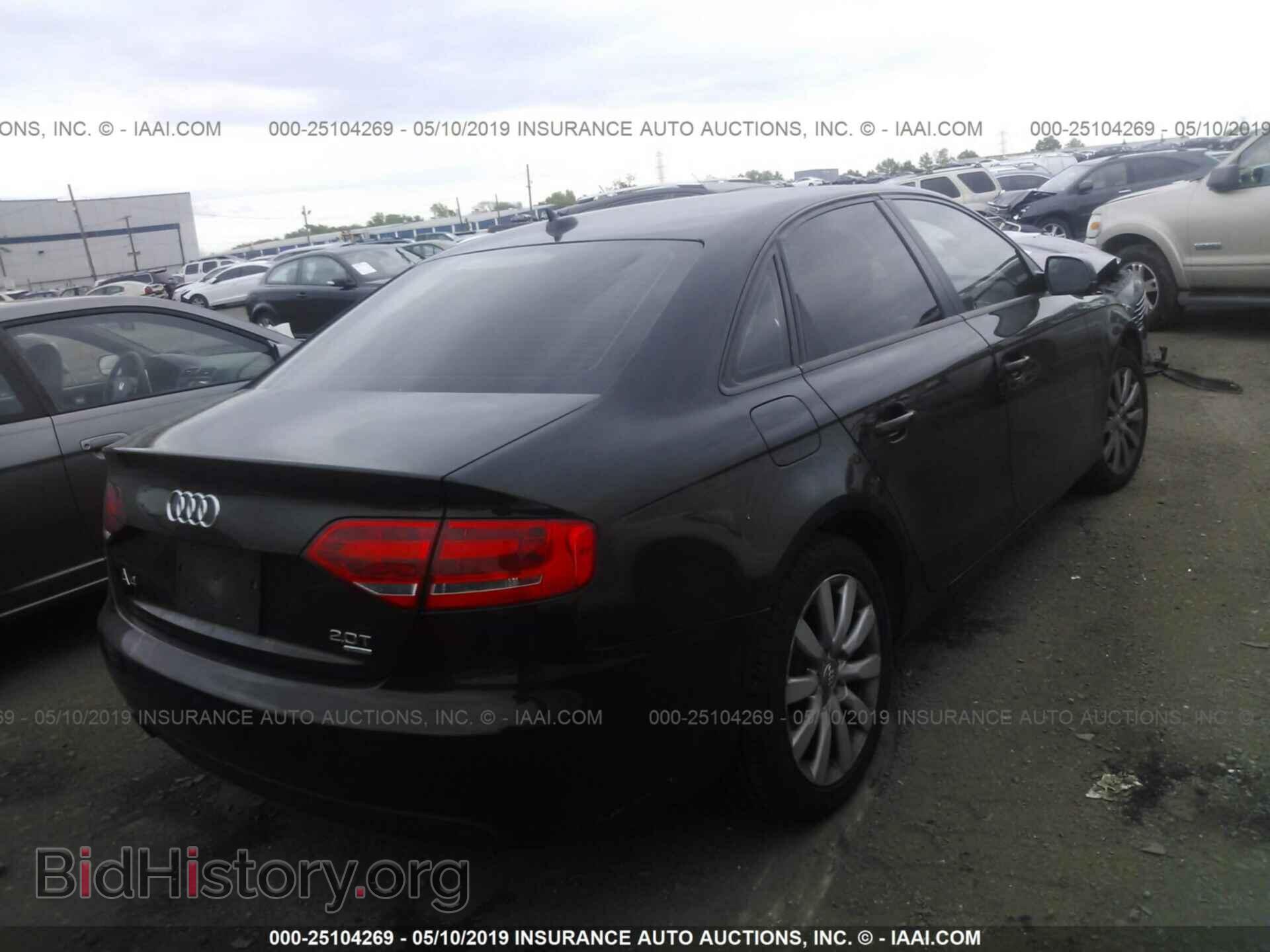 2012 AUDI A4 - VIN: WAUBFAFL7CA087499 - Photo 4