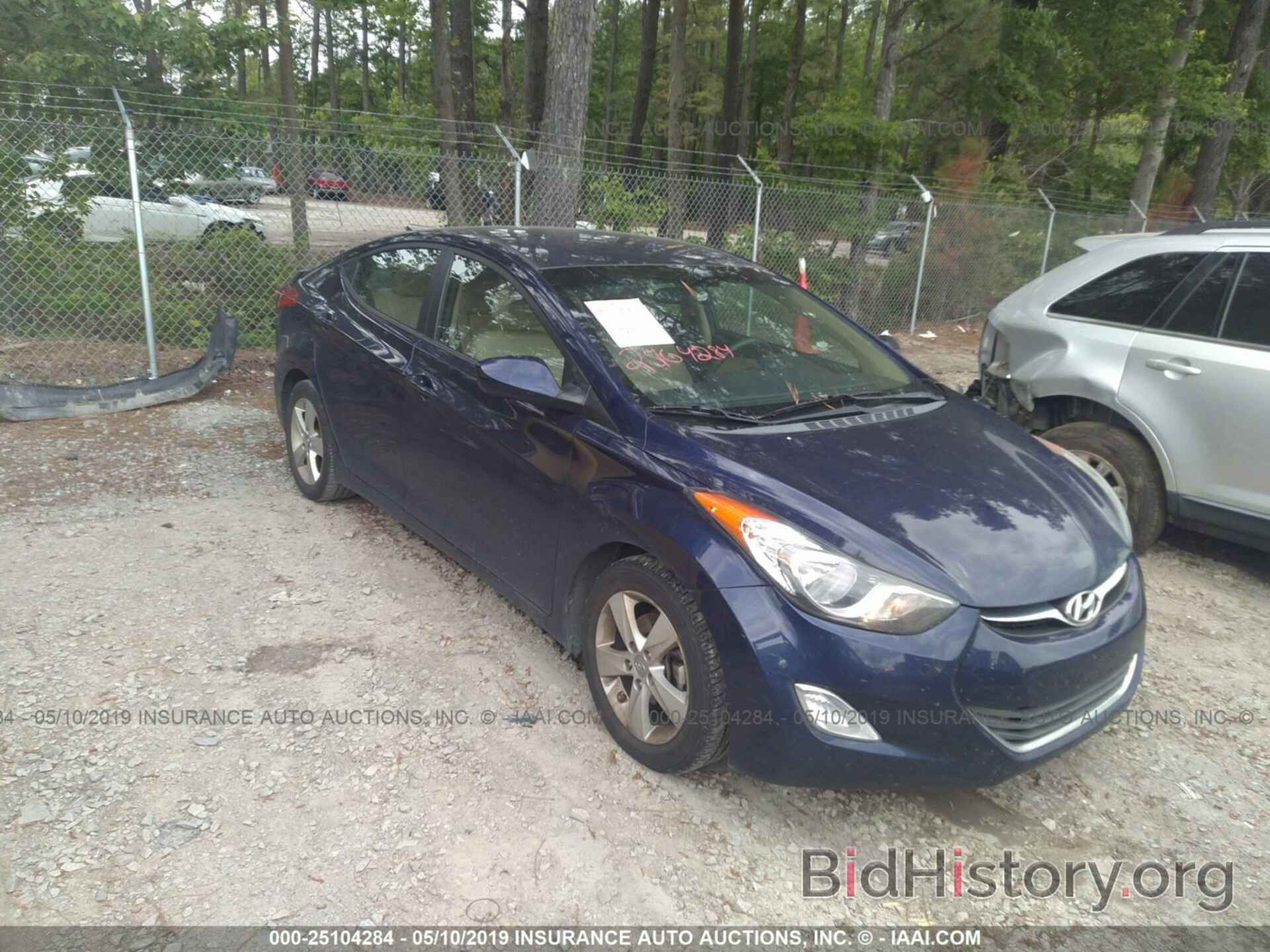 Photo 5NPDH4AE4DH433180 - HYUNDAI ELANTRA 2013