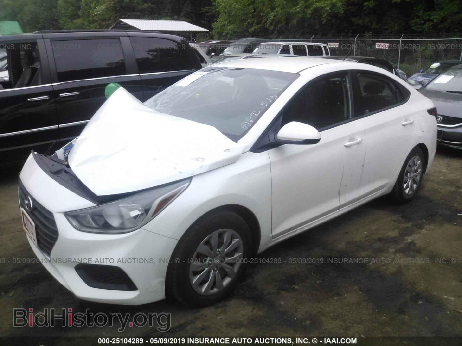 2018 HYUNDAI ACCENT - VIN: 3KPC24A38JE032372 - Фото 2