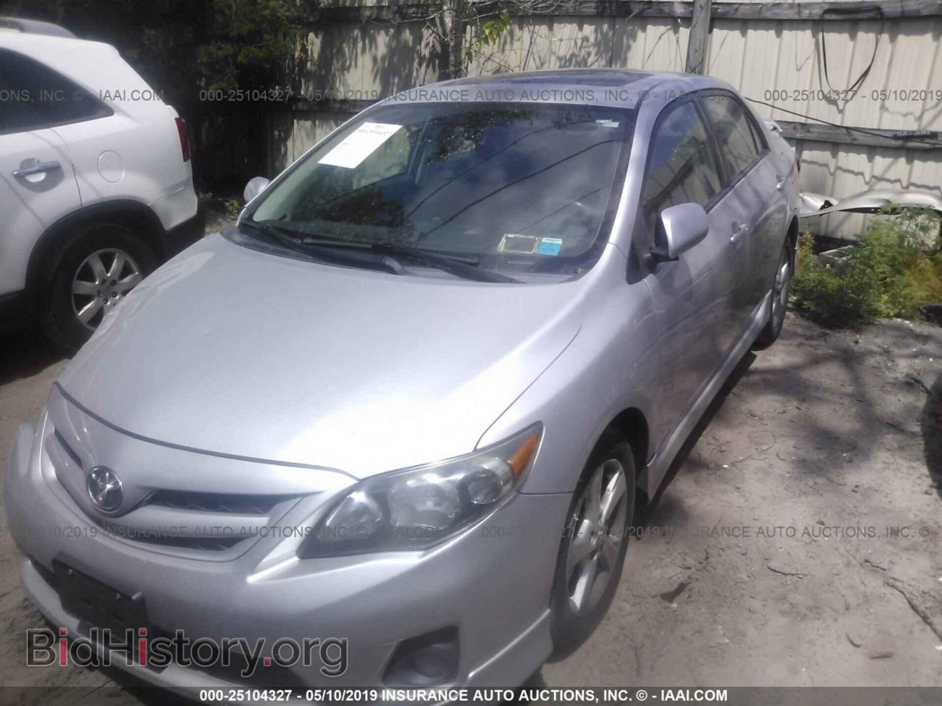 2011 TOYOTA COROLLA - VIN: 2T1BU4EE5BC636382 - Фото 2