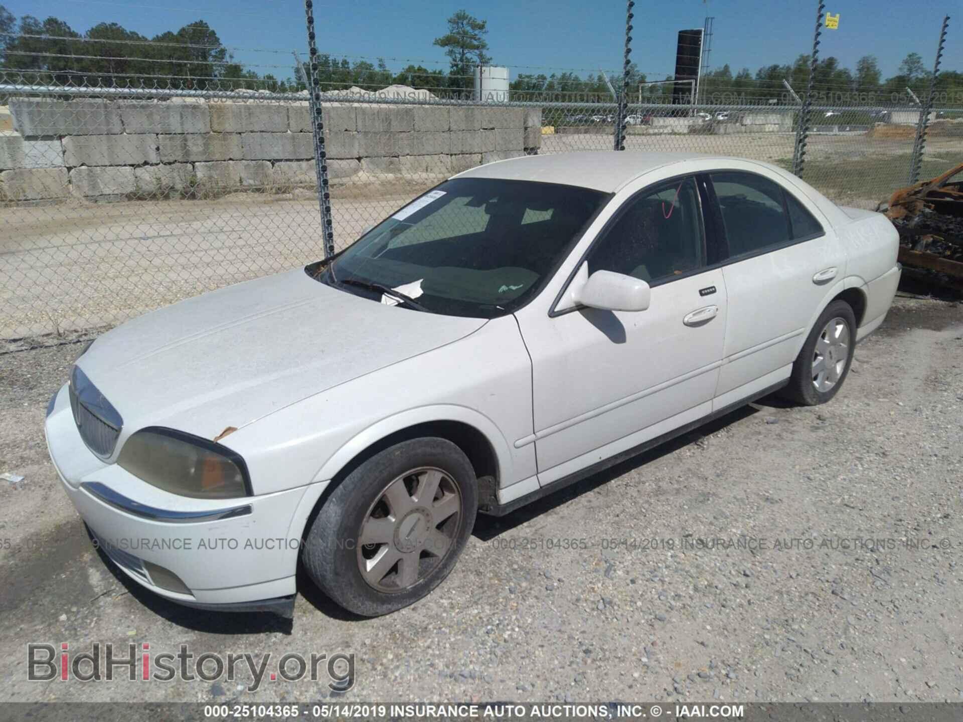 2004 LINCOLN LS - VIN: 1LNHM86S94Y636675 - Фото 2