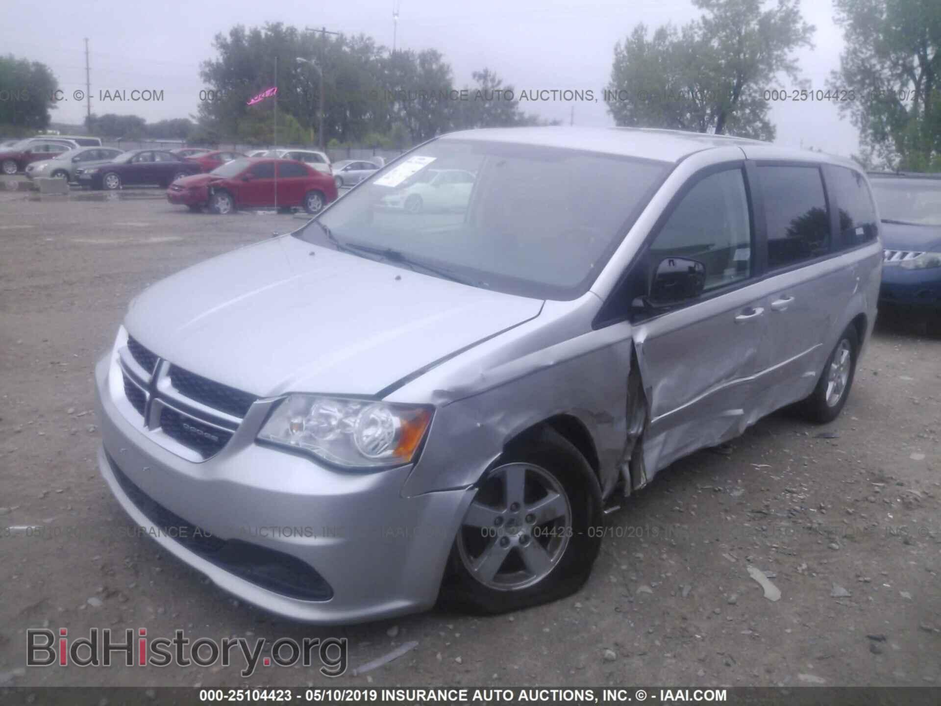 2012 DODGE GRAND CARAVAN - VIN: 2C4RDGCG4CR104174 - Фото 2