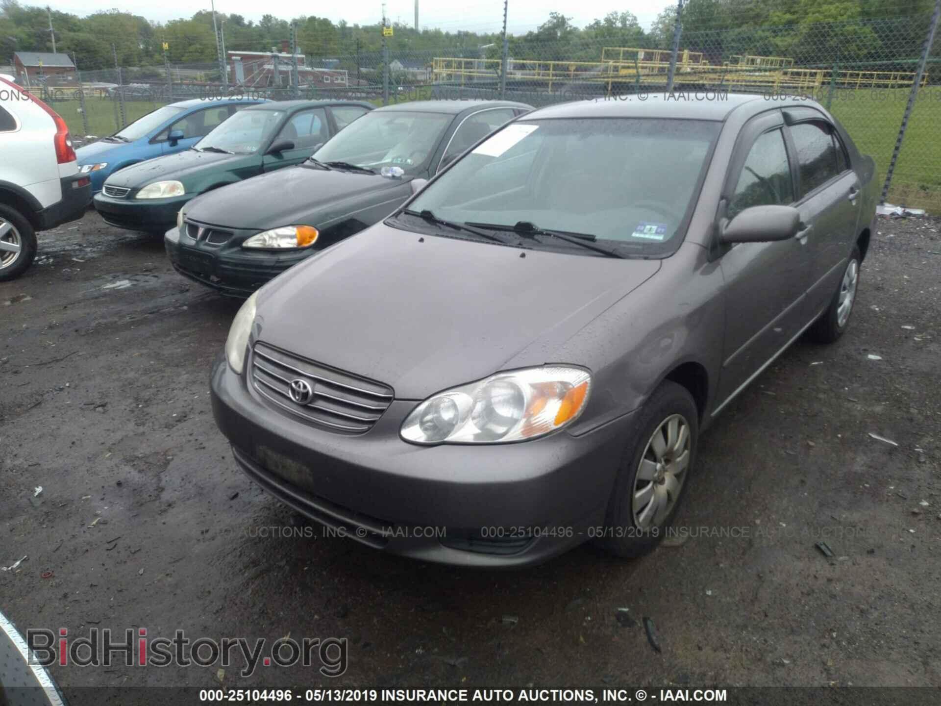 2003 TOYOTA COROLLA - VIN: 2T1BR38E13C124224 - Фото 2