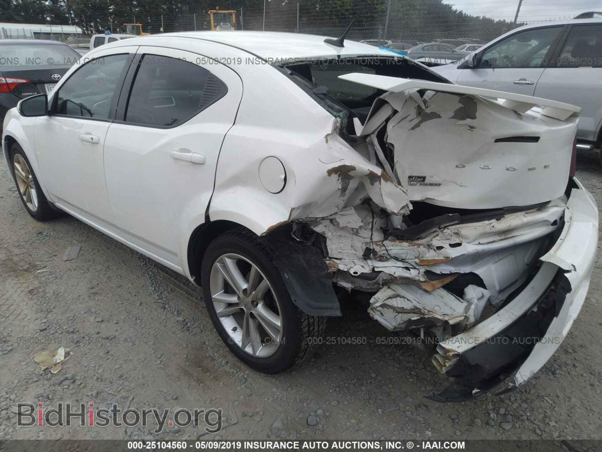 2011 DODGE AVENGER - VIN: 1B3BD1FG8BN513849 - Фото 3