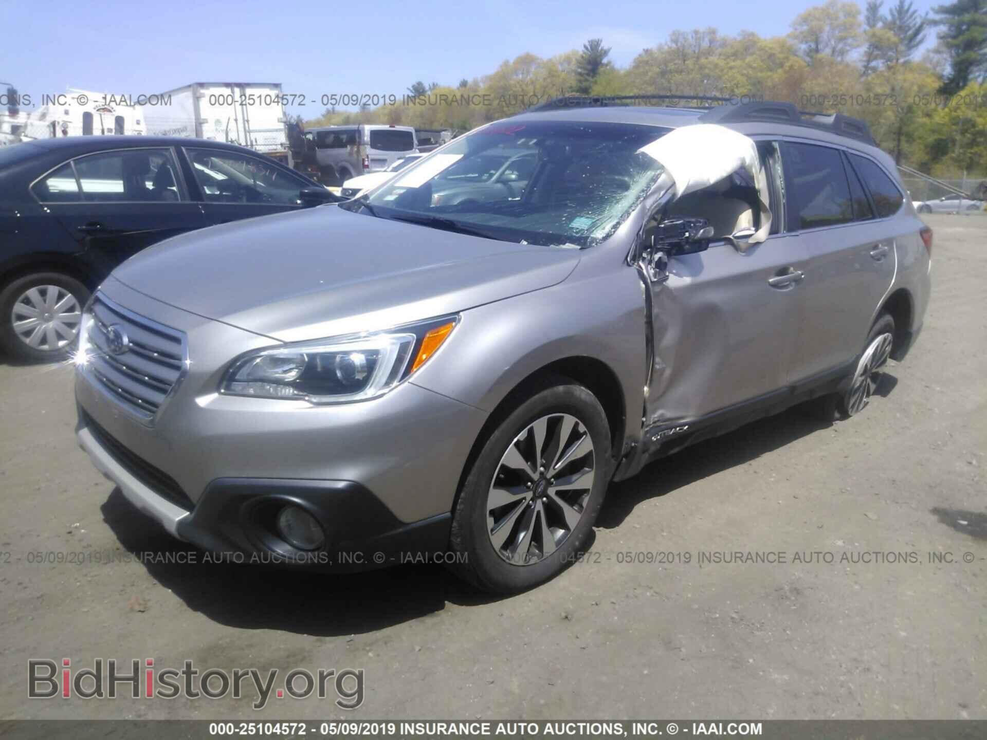 2016 SUBARU OUTBACK - VIN: 4S4BSALC6G3240009 - Фото 2
