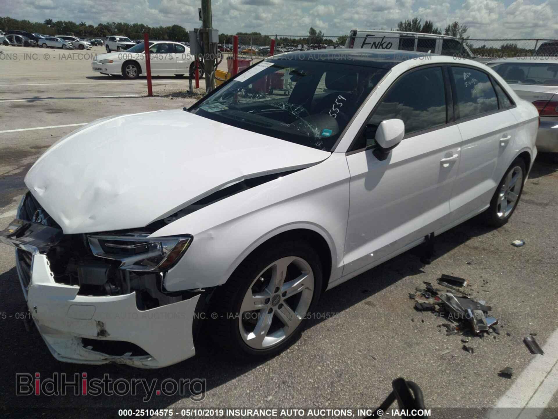 2017 AUDI A3 - VIN: WAUAUGFF1H1025554 - Фото 2