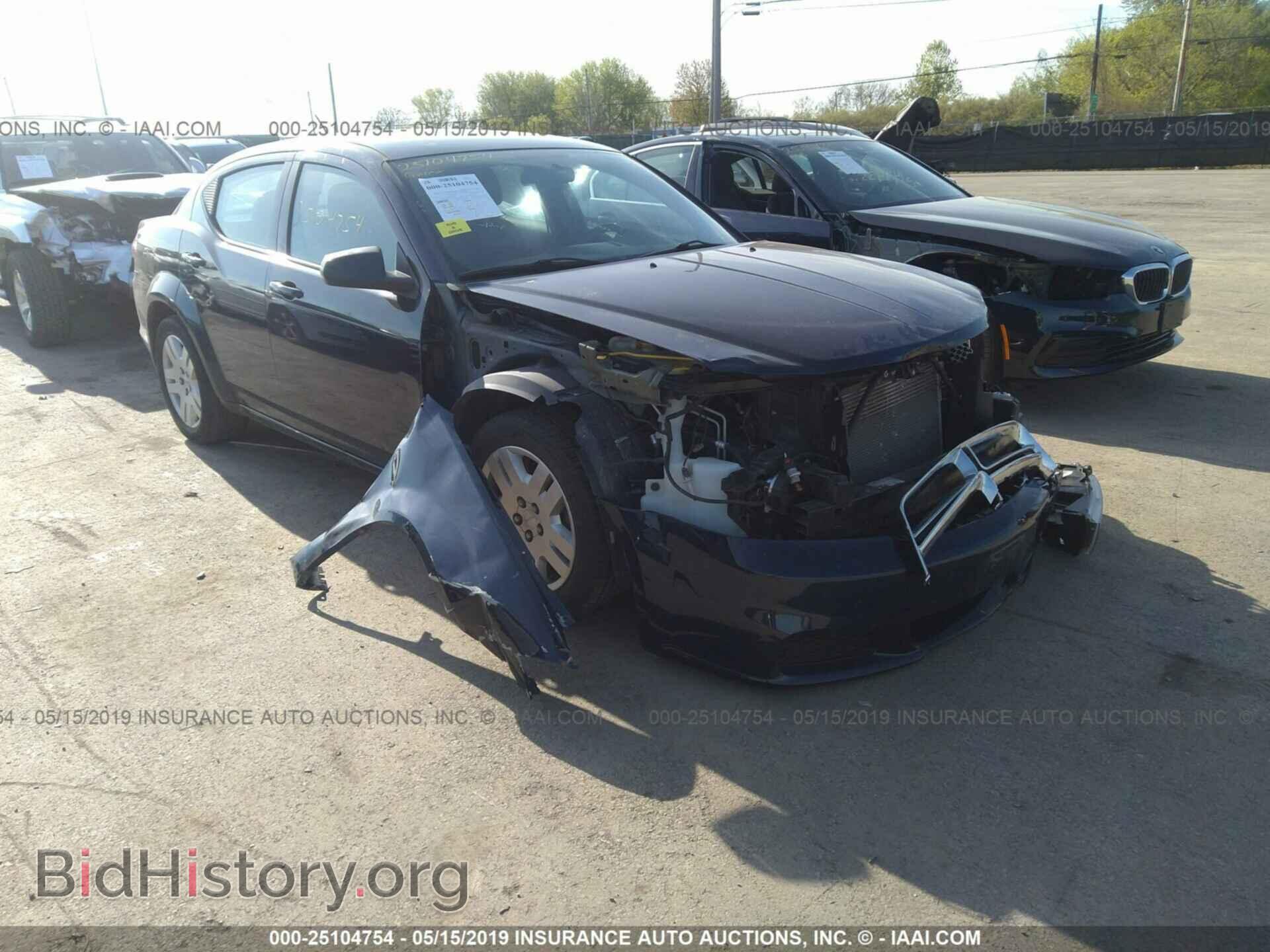 Photo 1C3CDZAB0DN731093 - DODGE AVENGER 2013