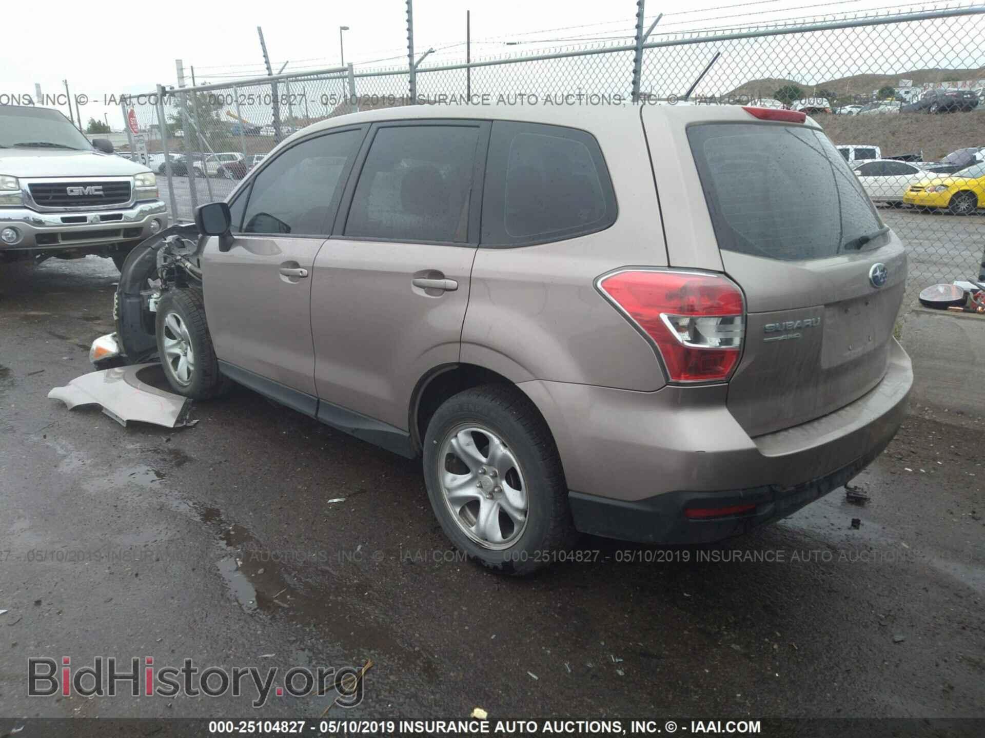 2014 SUBARU FORESTER - VIN: JF2SJAAC0EH510511 - Photo 3