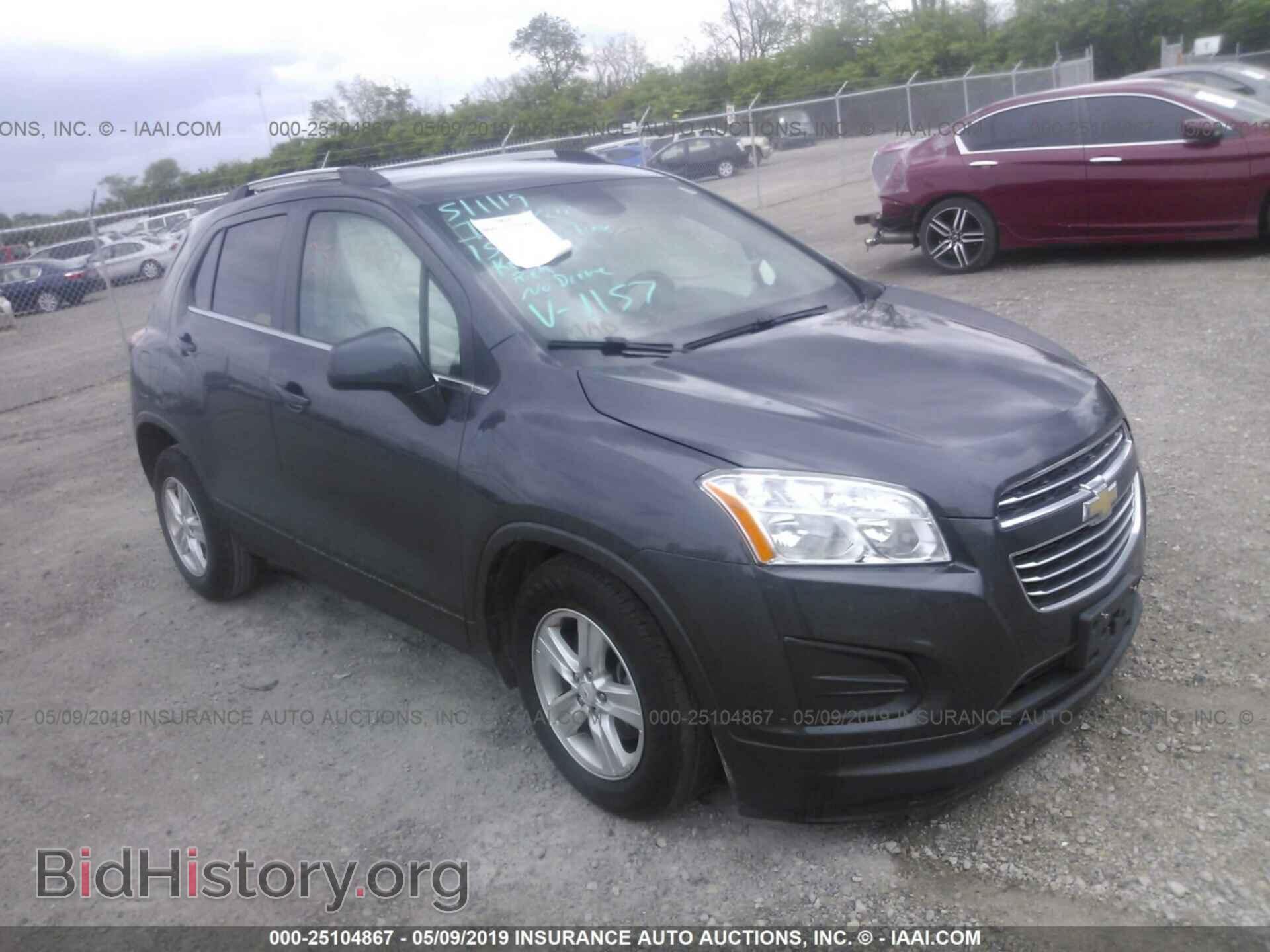 Photo 3GNCJLSB0GL261157 - CHEVROLET TRAX 2016
