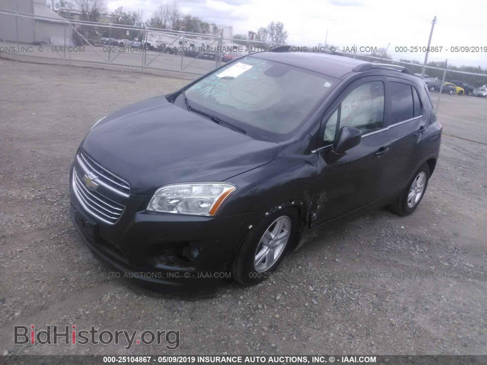 2016 CHEVROLET TRAX - VIN: 3GNCJLSB0GL261157 - Фото 2