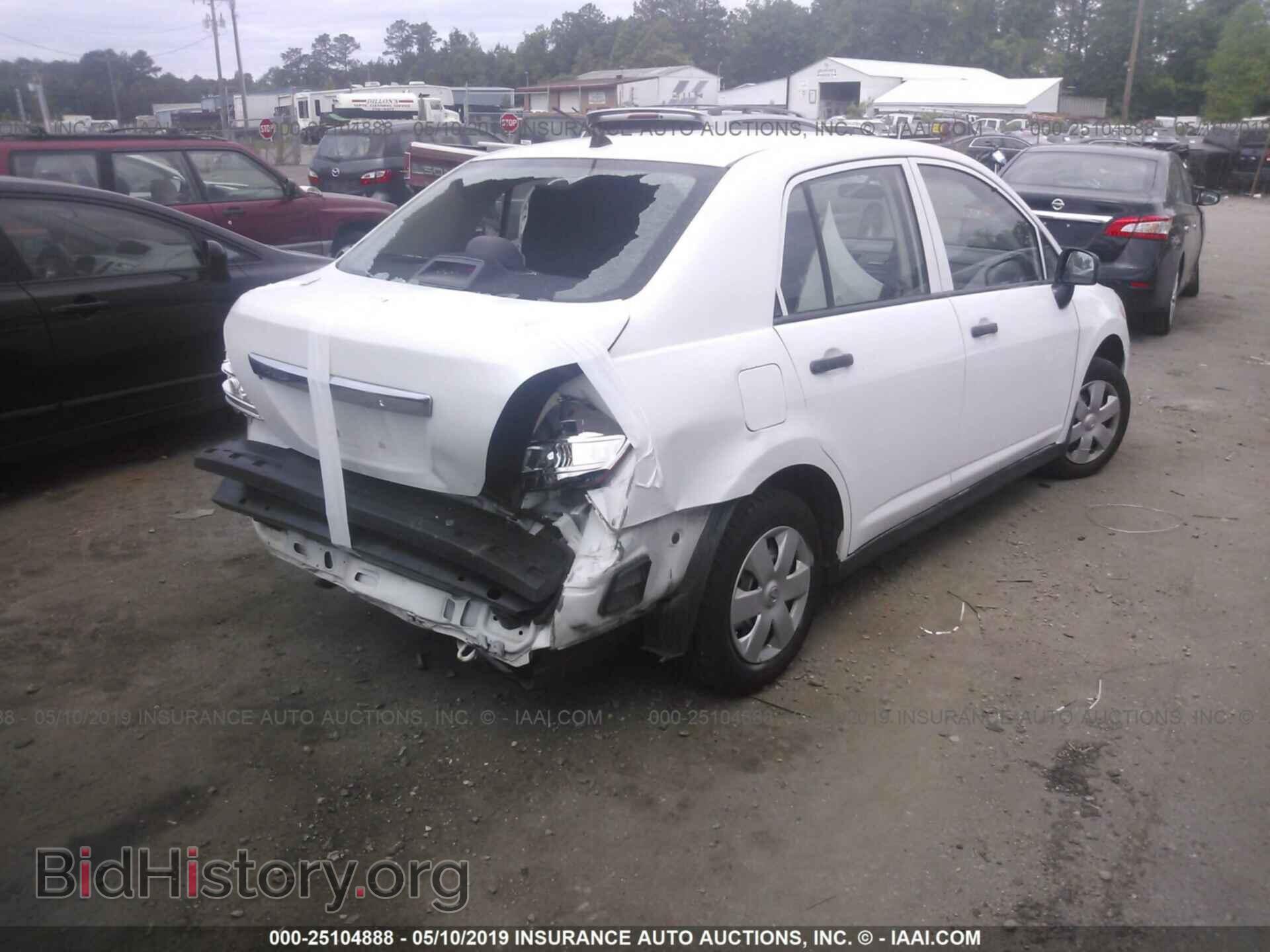 2009 NISSAN VERSA - VIN: 3N1CC11E39L432606 - Фото 4