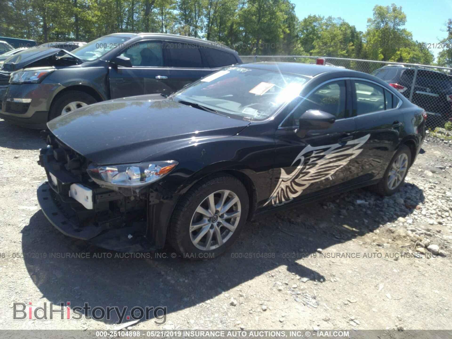 2015 MAZDA 6 - VIN: JM1GJ1U67F1168768 - Фото 2