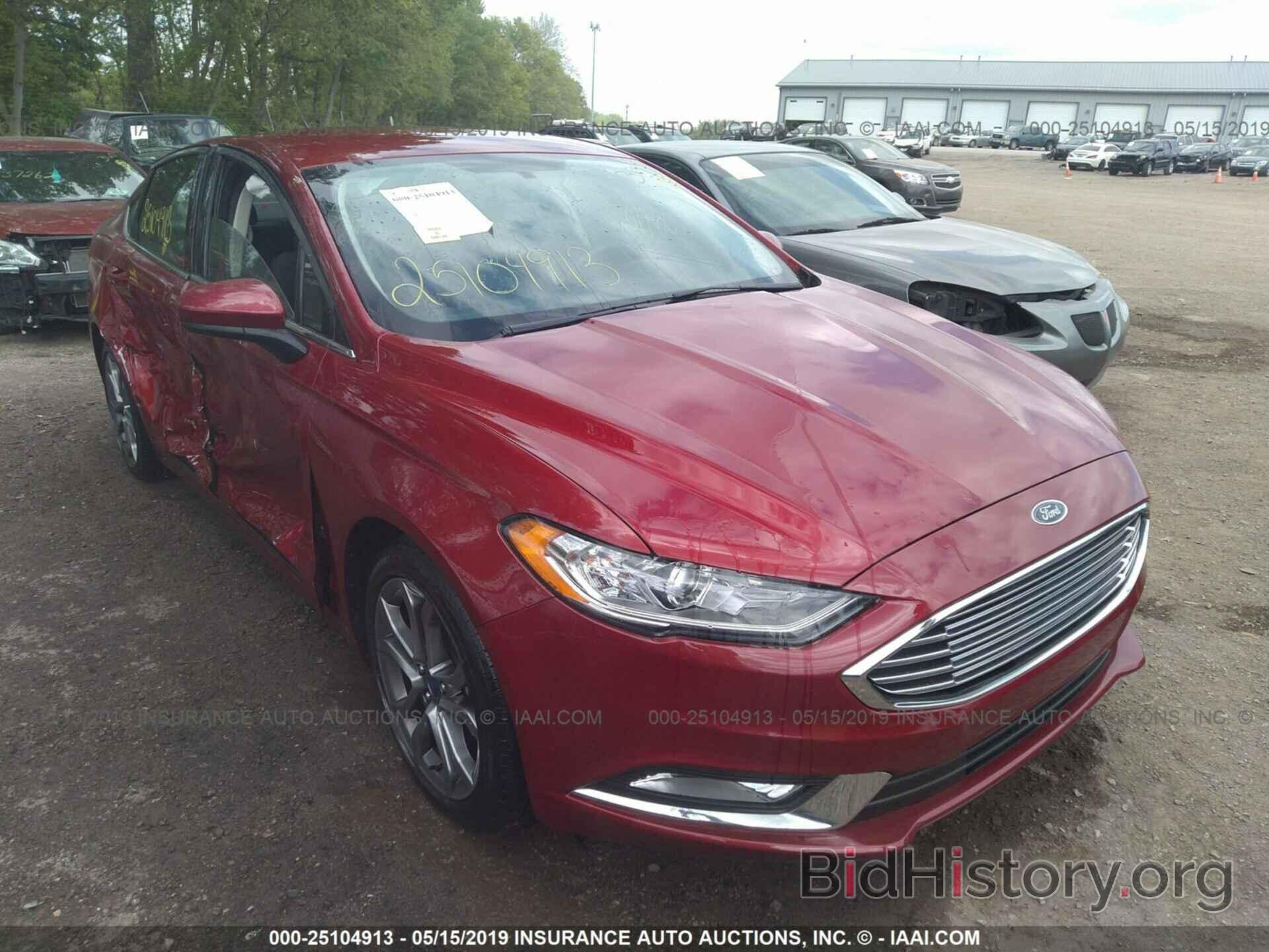 Photo 3FA6P0G78HR404870 - FORD FUSION 2017