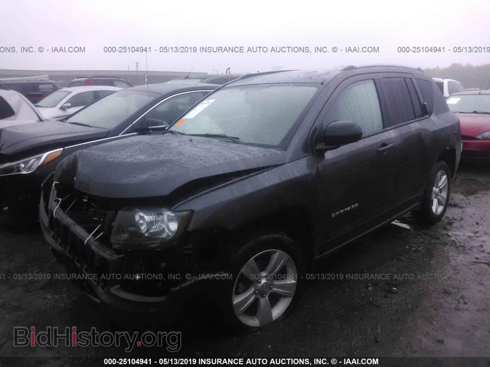 2017 JEEP COMPASS - VIN: 1C4NJCBA0HD124199 - Фото 2