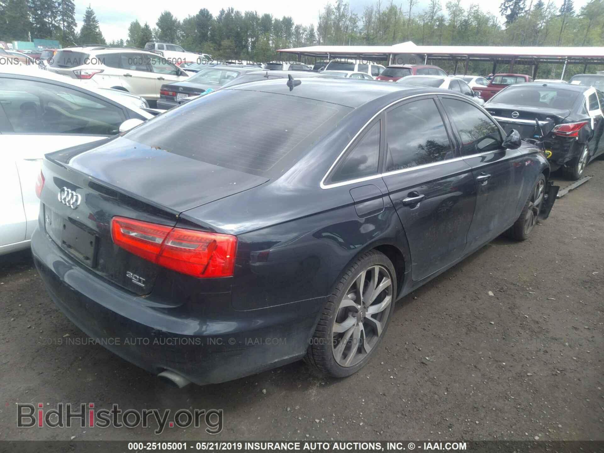 2013 AUDI A6 - VIN: WAUGGAFC0DN130870 - Фото 4