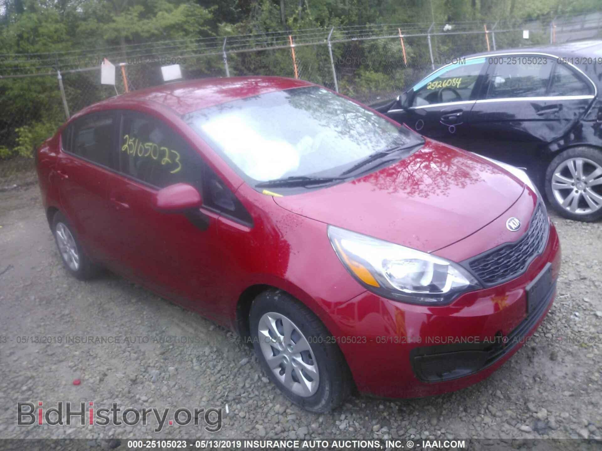 Фотография KNADM4A33E6416695 - KIA RIO 2014