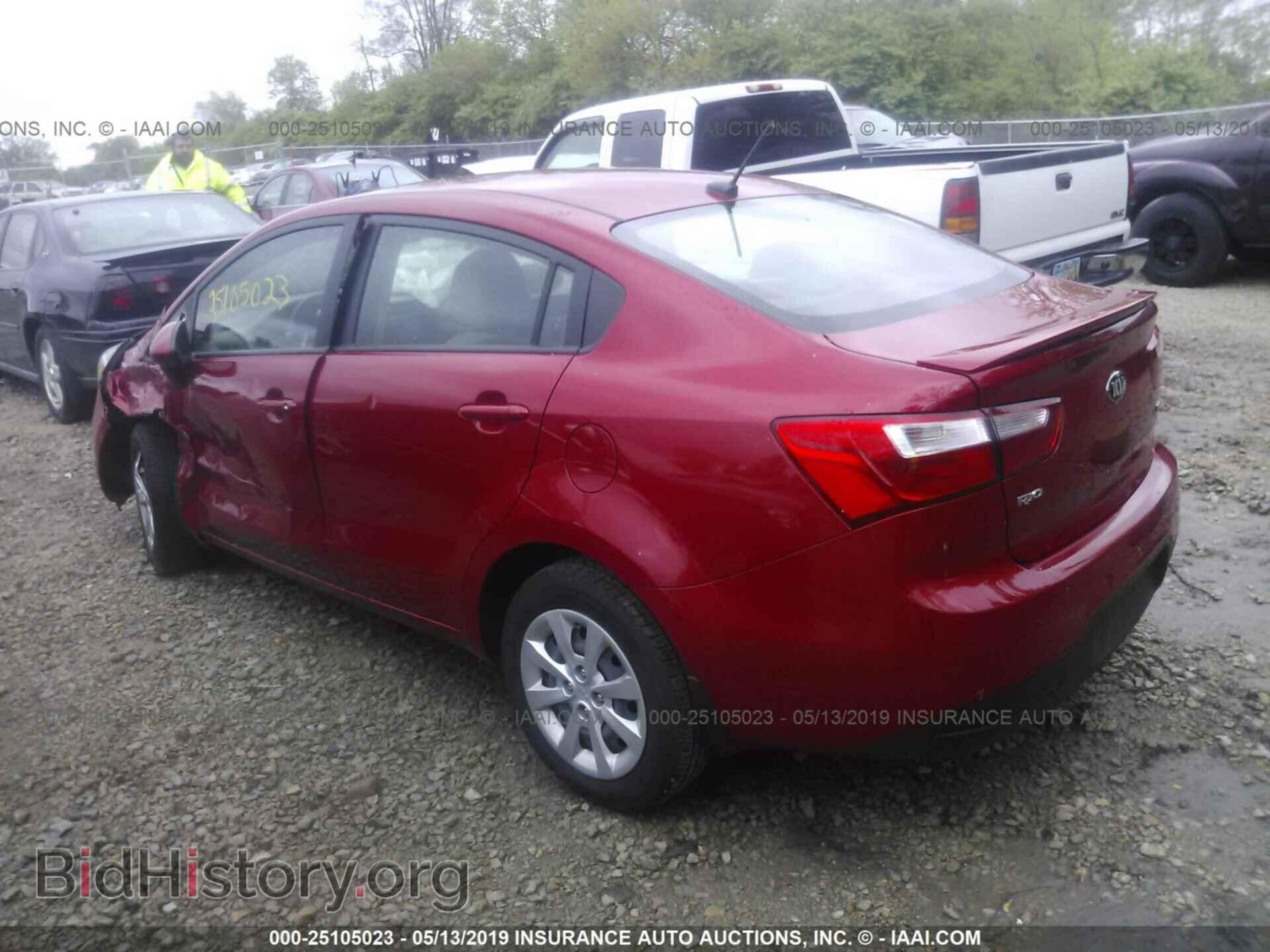 2014 KIA RIO - VIN: KNADM4A33E6416695 - Фото 3