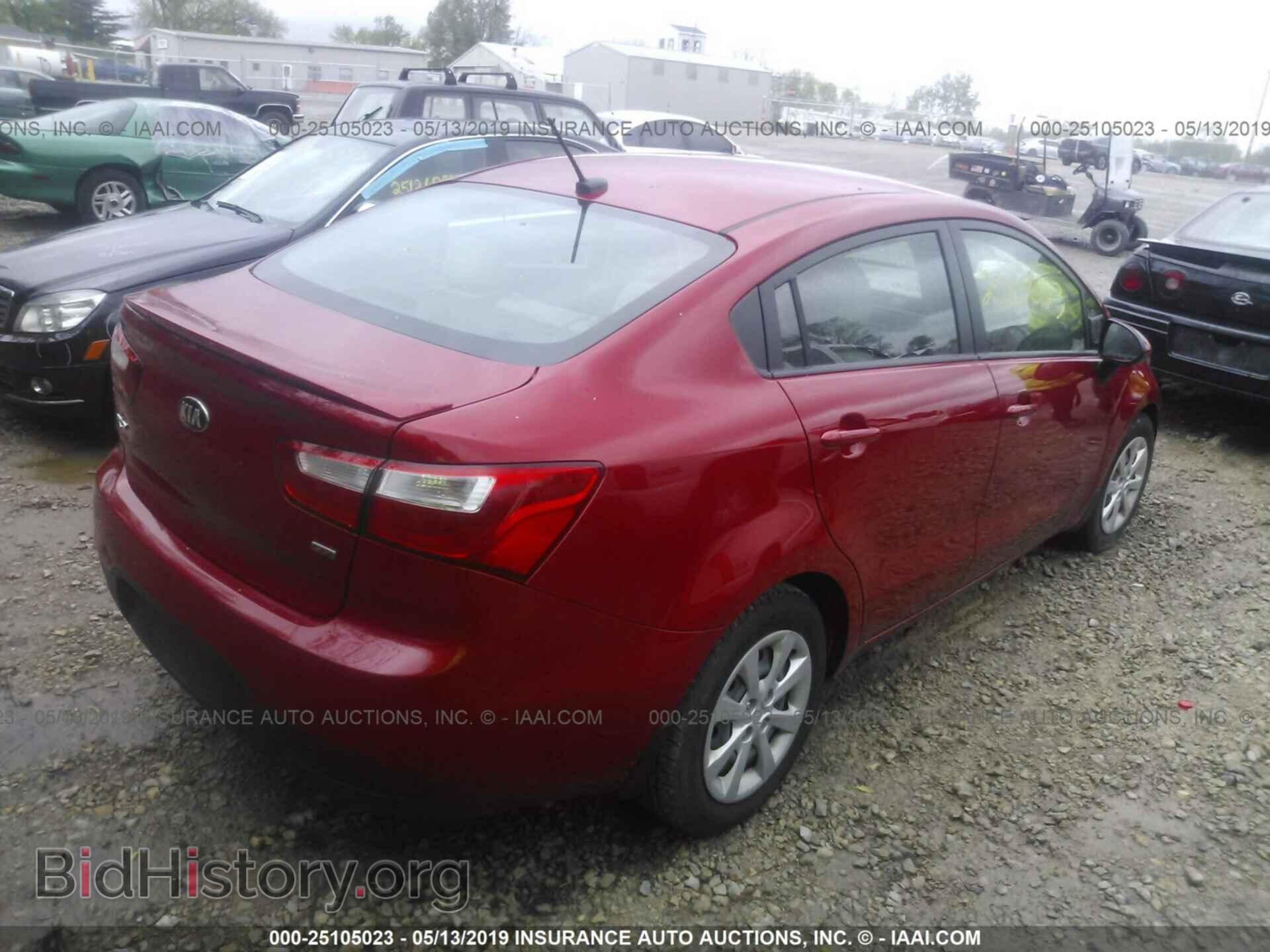 2014 KIA RIO - VIN: KNADM4A33E6416695 - Фото 4