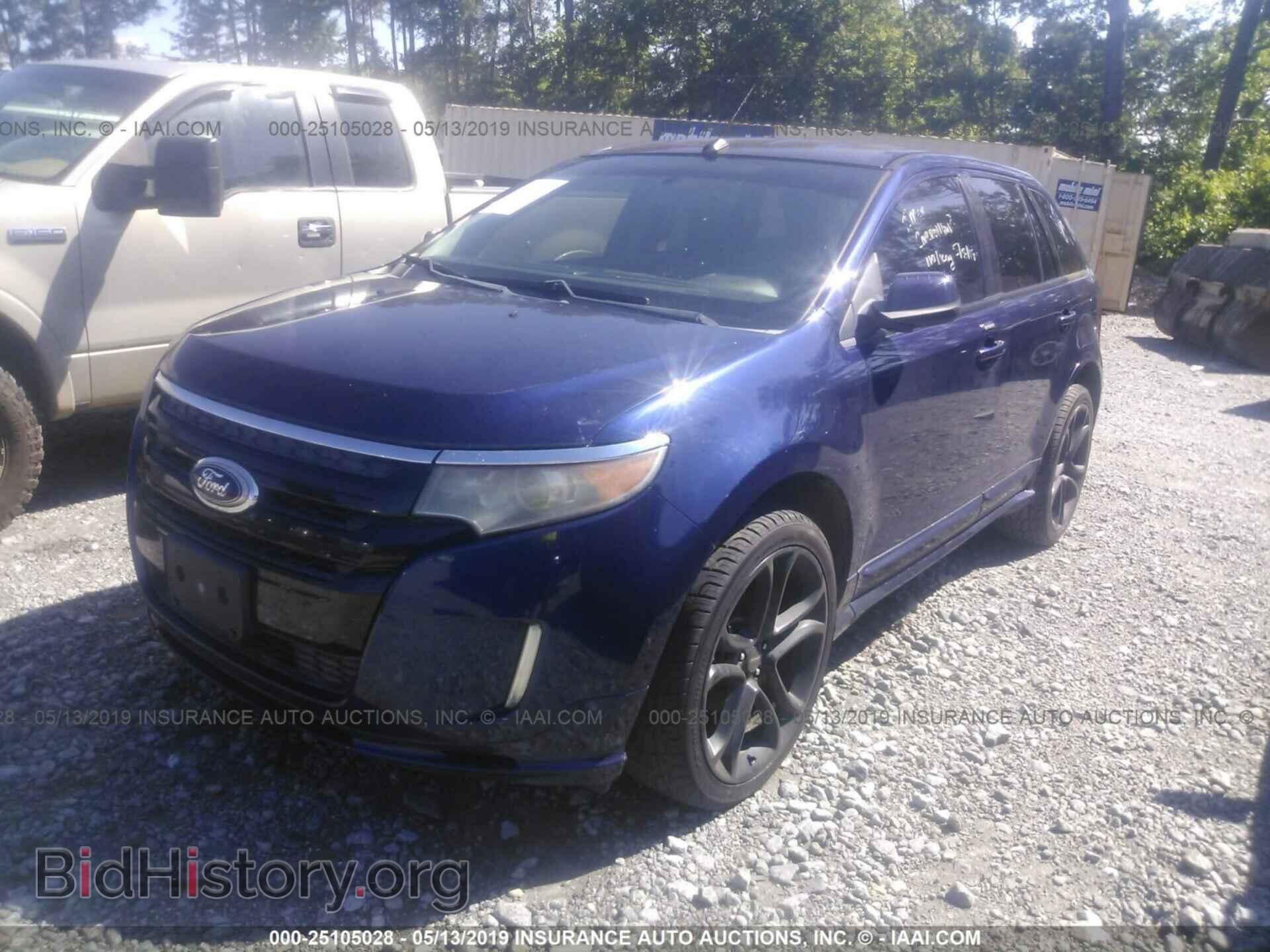 2011 FORD EDGE - VIN: 2FMDK3AK1BBB08766 - Фото 2