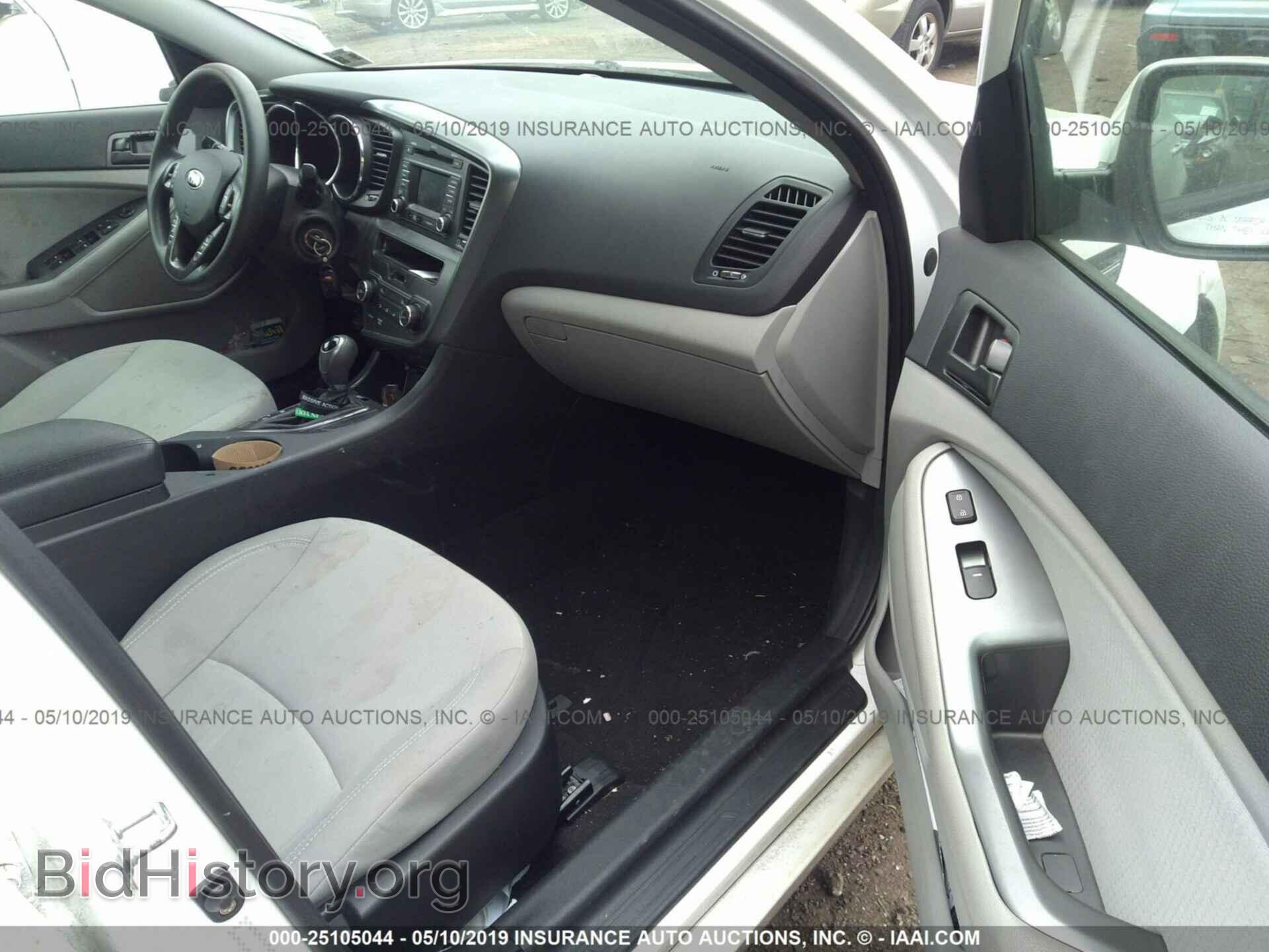 2013 KIA OPTIMA - VIN: KNAGM4A78D5400092 - Фото 5