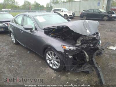 2015 Lexus IS, gray — VIN JTHCF1D23F5029211, IAAI