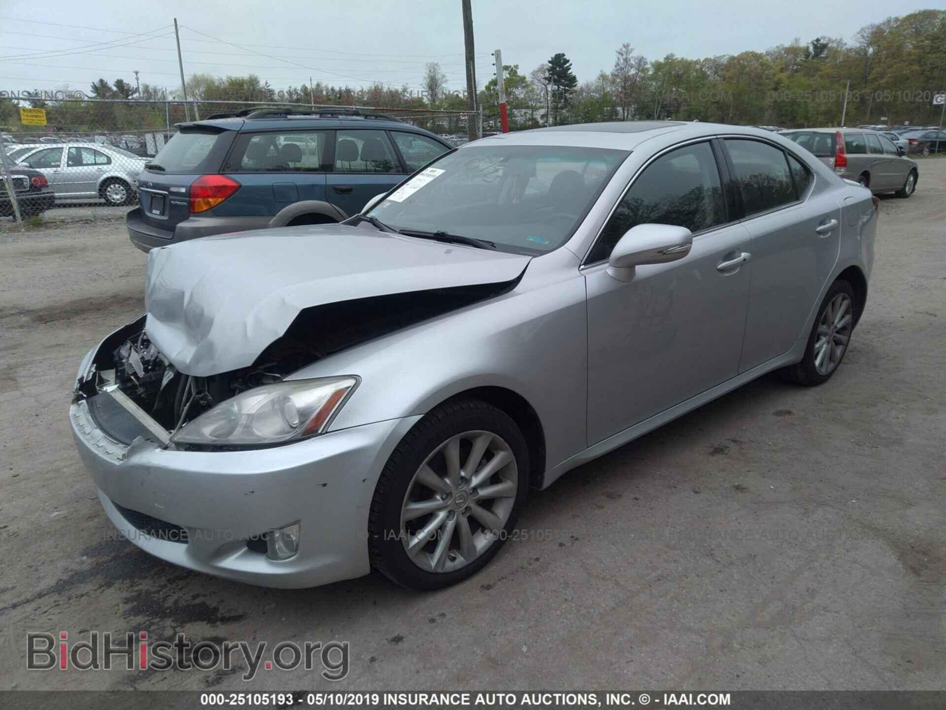 2009 LEXUS IS - VIN: JTHCK262292029673 - Фото 2