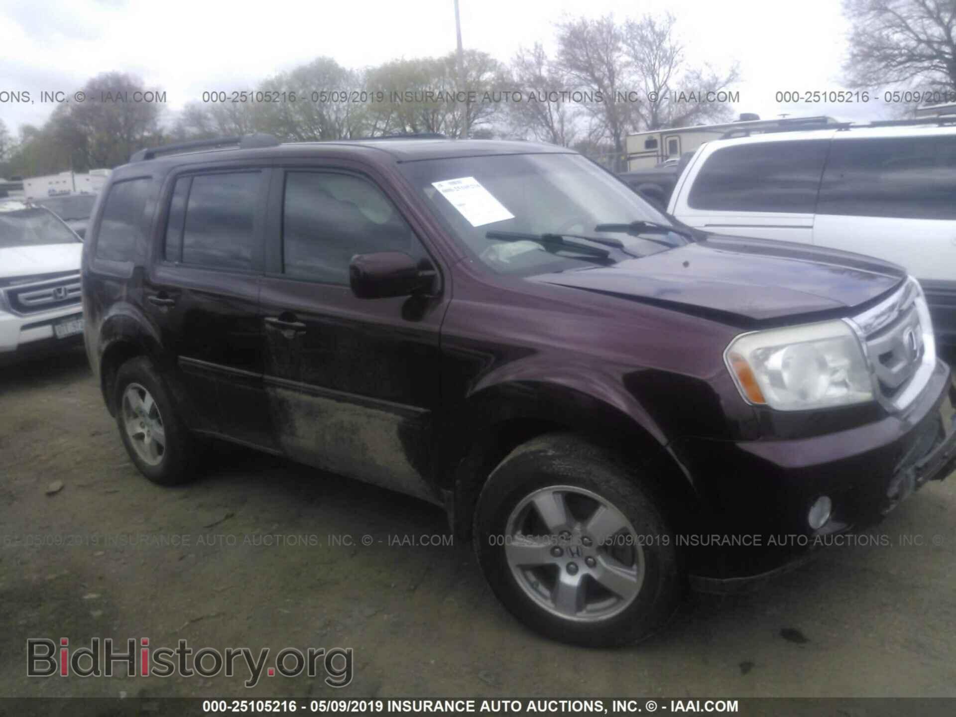 Фотография 5FNYF48689B012767 - HONDA PILOT 2009