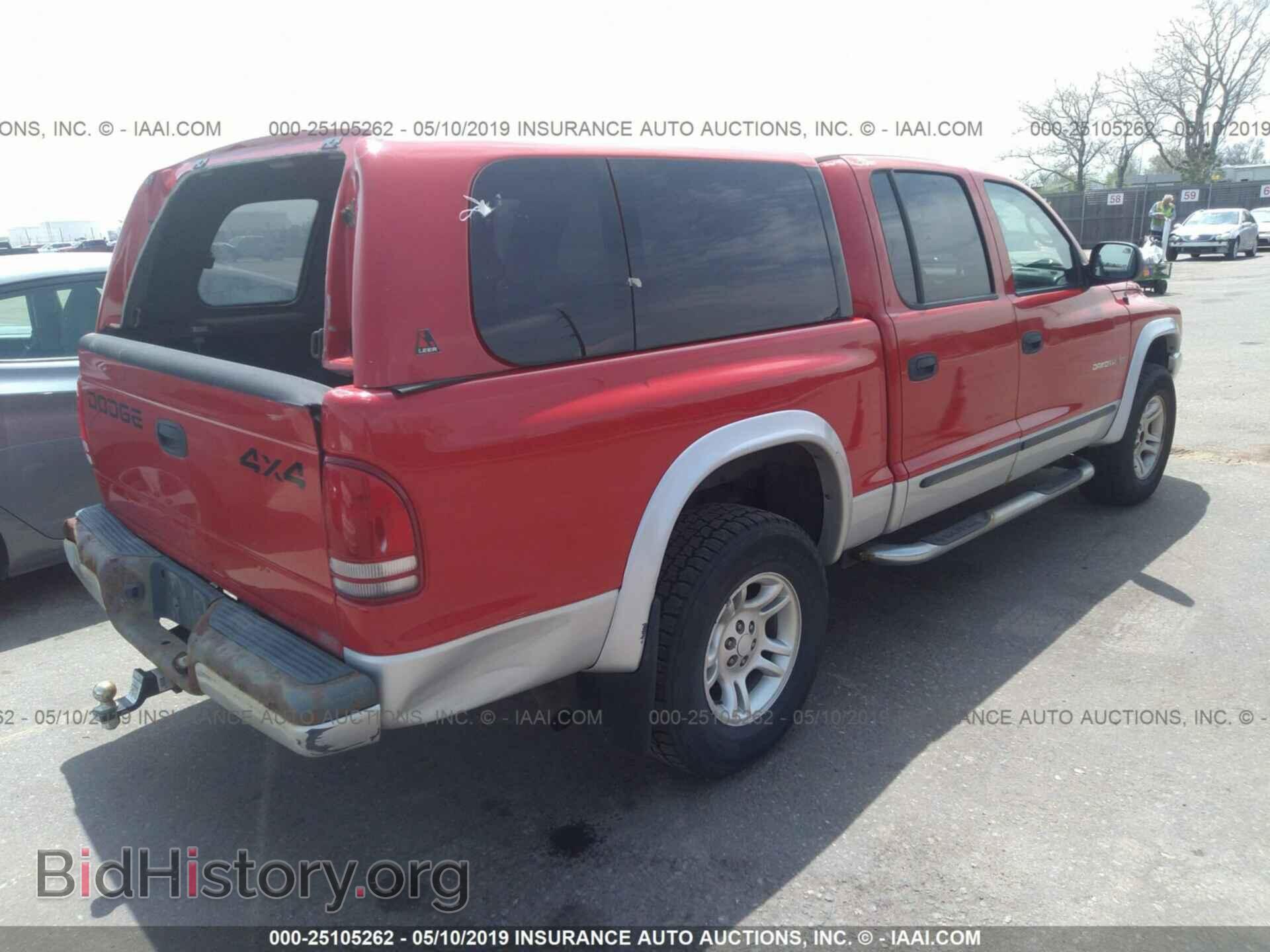 2002 DODGE DAKOTA - VIN: 1B7HG48Z72S659645 - Фото 4
