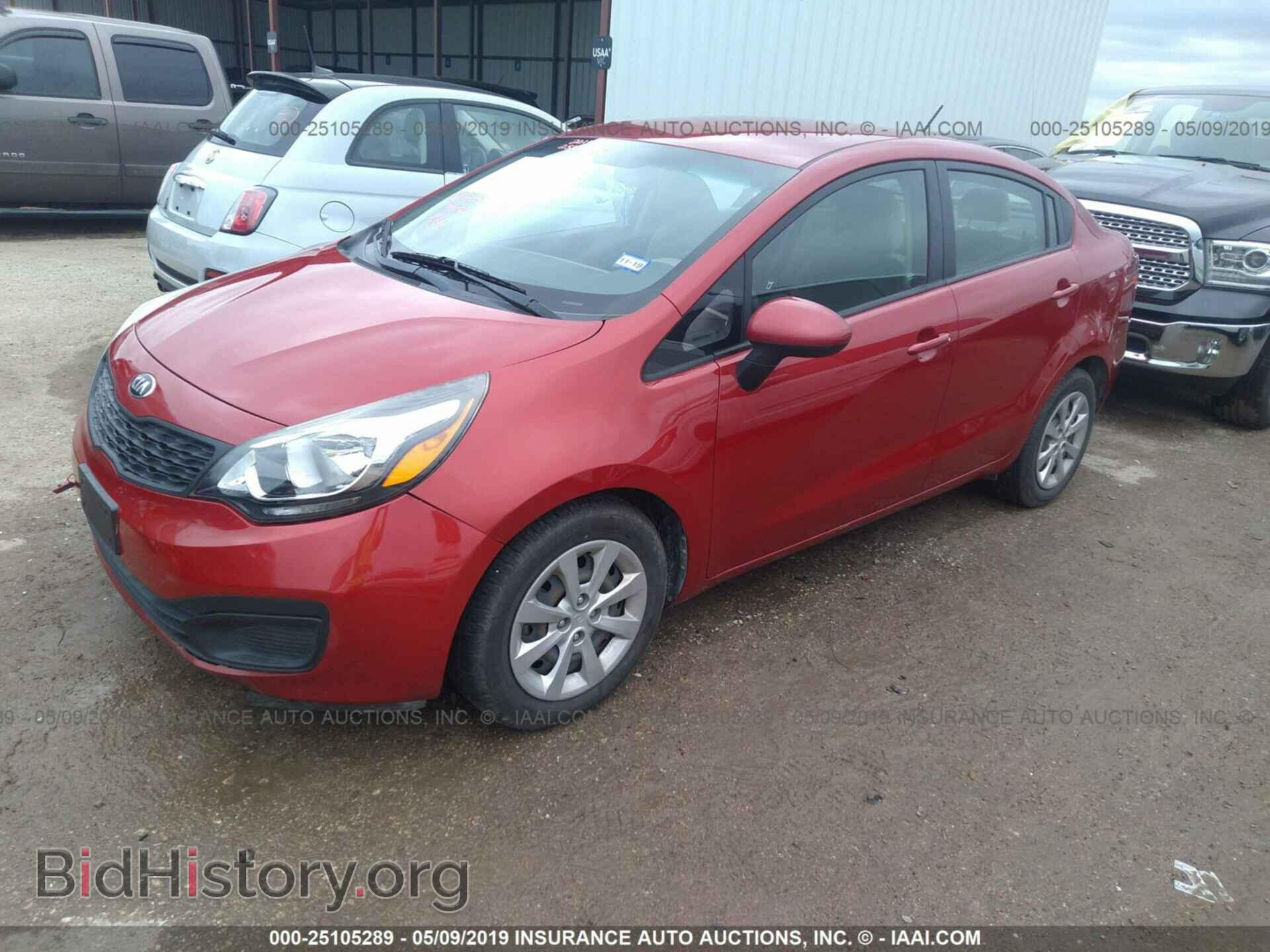 2014 KIA RIO - VIN: KNADM4A32E6369532 - Фото 2