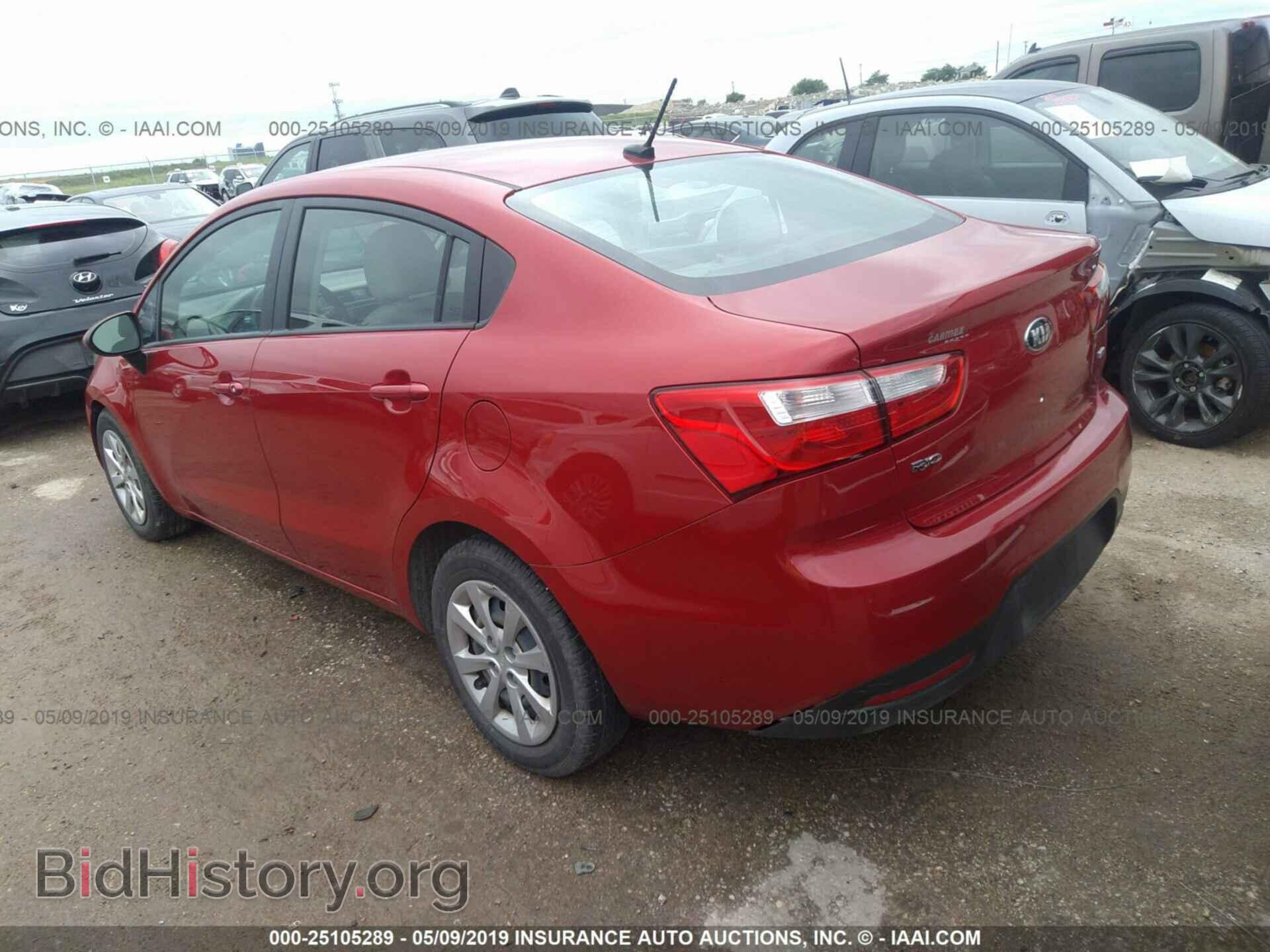 2014 KIA RIO - VIN: KNADM4A32E6369532 - Фото 3