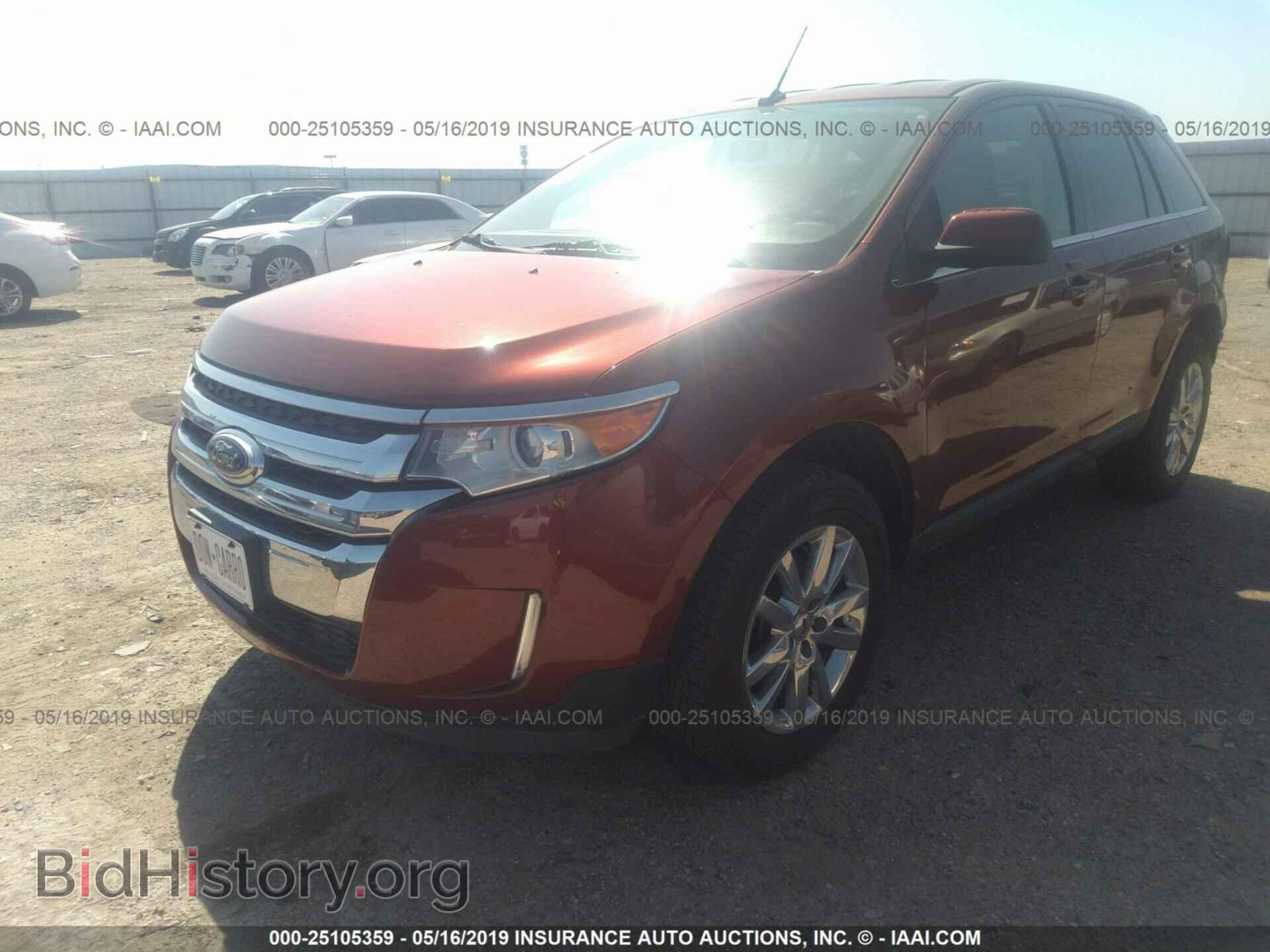 2014 FORD EDGE - VIN: 2FMDK4KC5EBA26931 - Фото 2