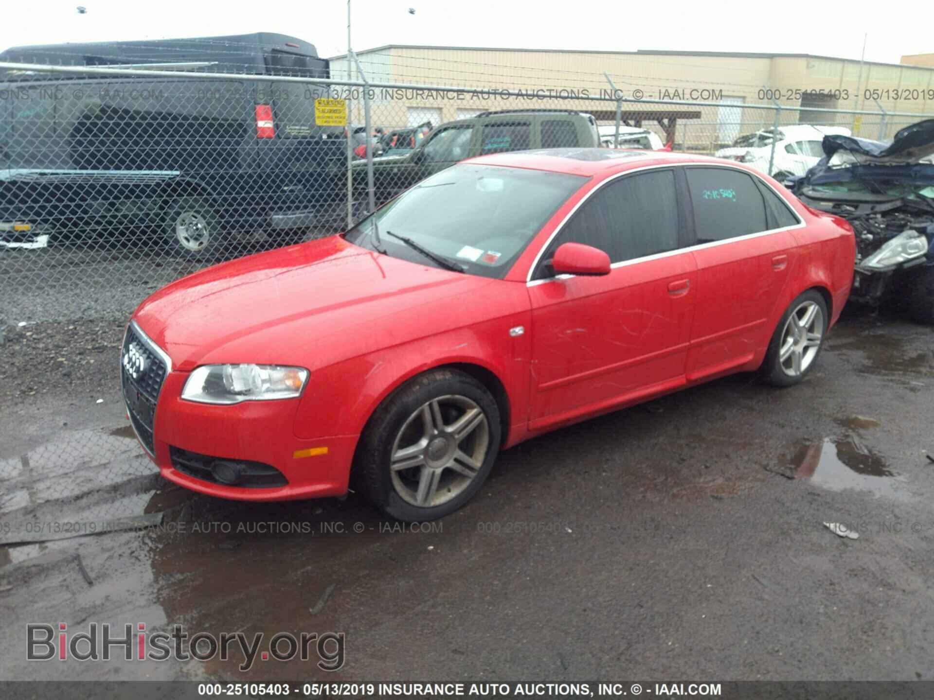2008 AUDI A4 - VIN: WAUAF78E78A115595 - Фото 2