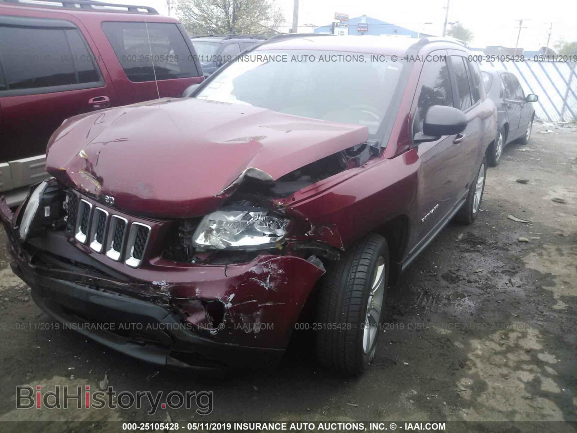 2011 JEEP COMPASS - VIN: 1J4NT1FB3BD137774 - Фото 2