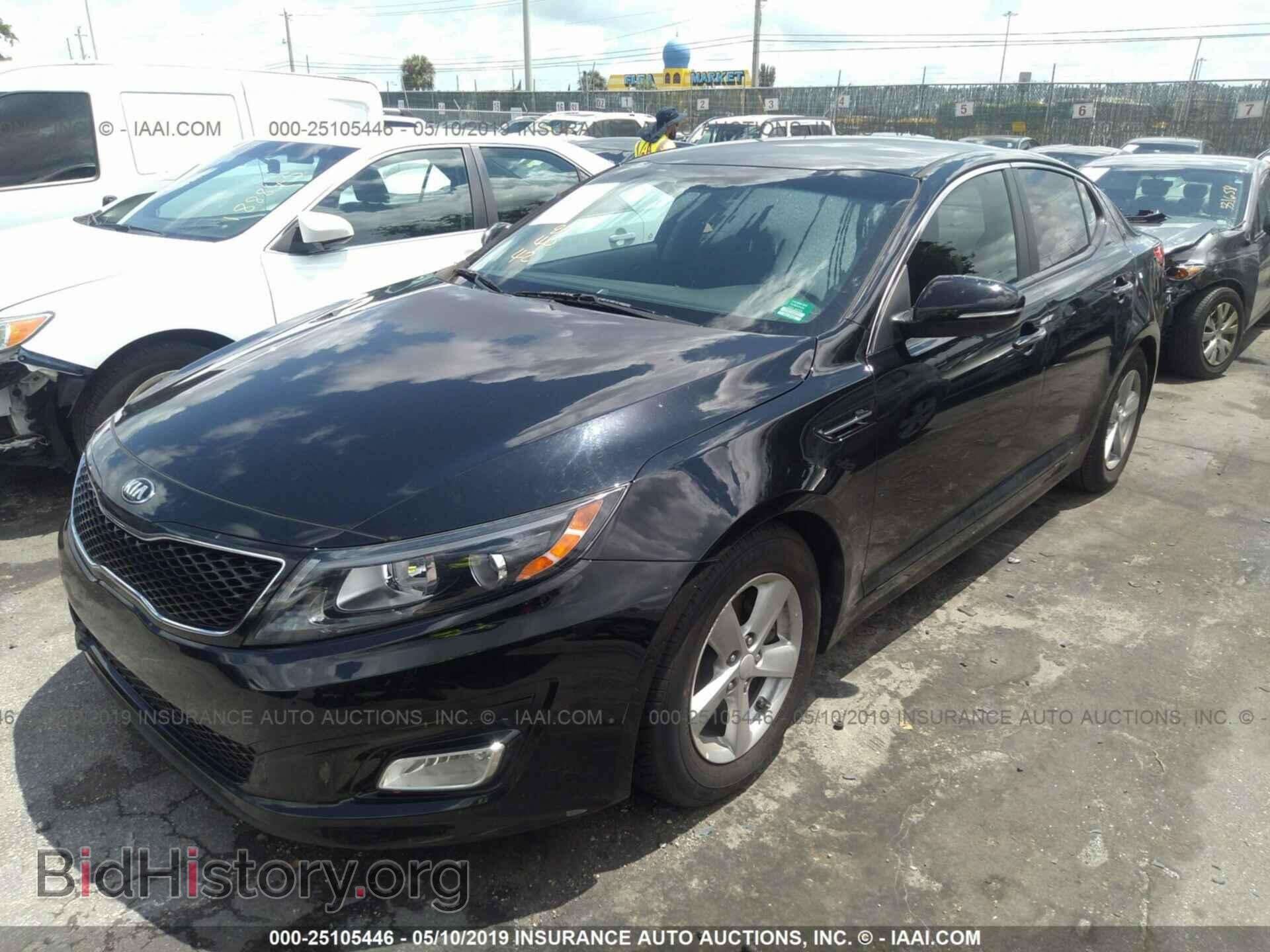 2015 KIA OPTIMA - VIN: 5XXGM4A75FG424089 - Photo 2