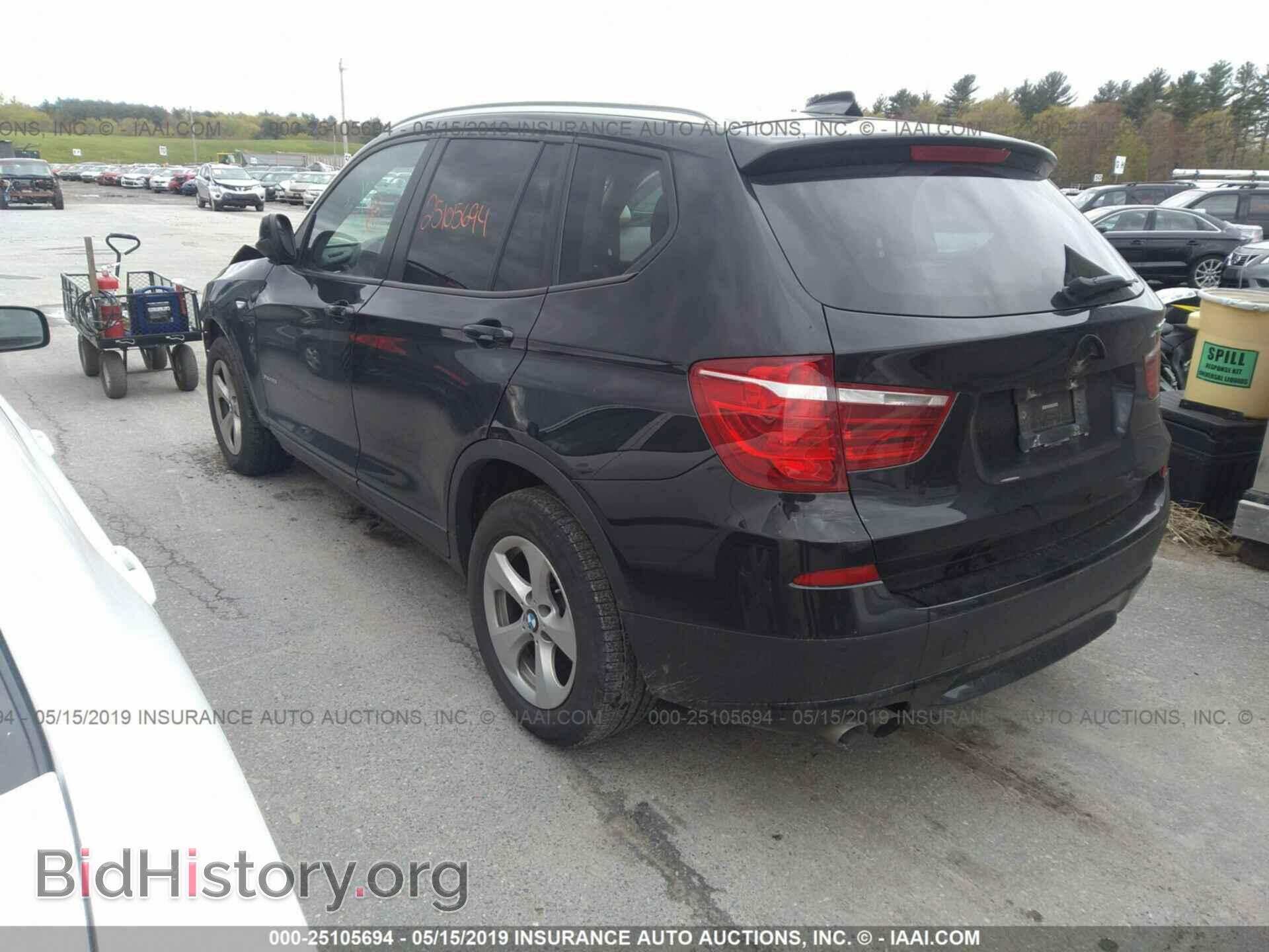 2012 BMW X3 - VIN: 5UXWX5C58CL720237 - Фото 3