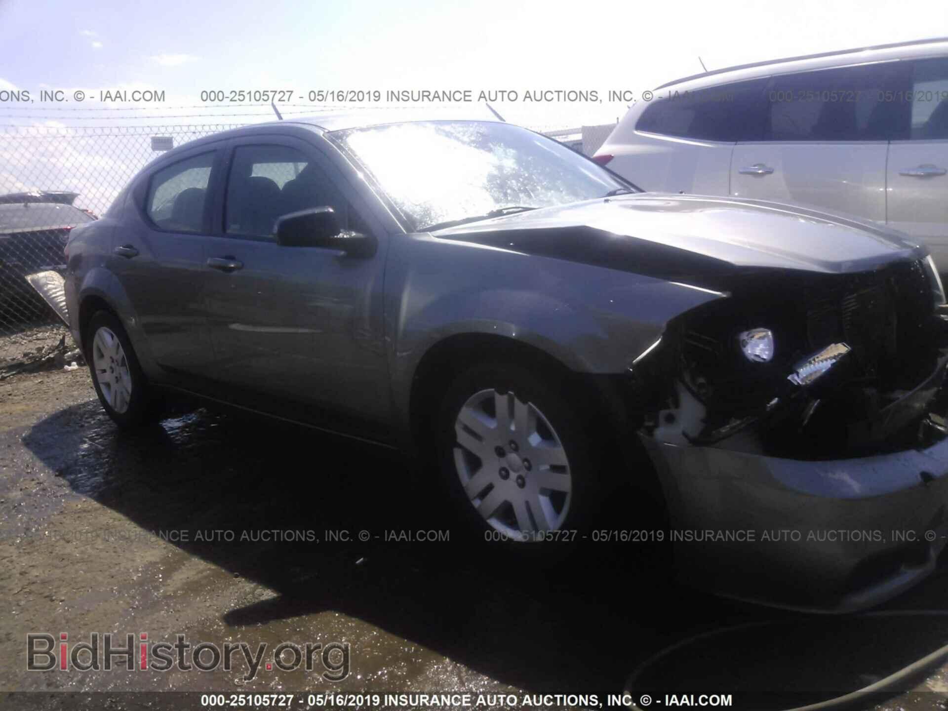 Photo 1C3CDZABXCN214057 - DODGE AVENGER 2012