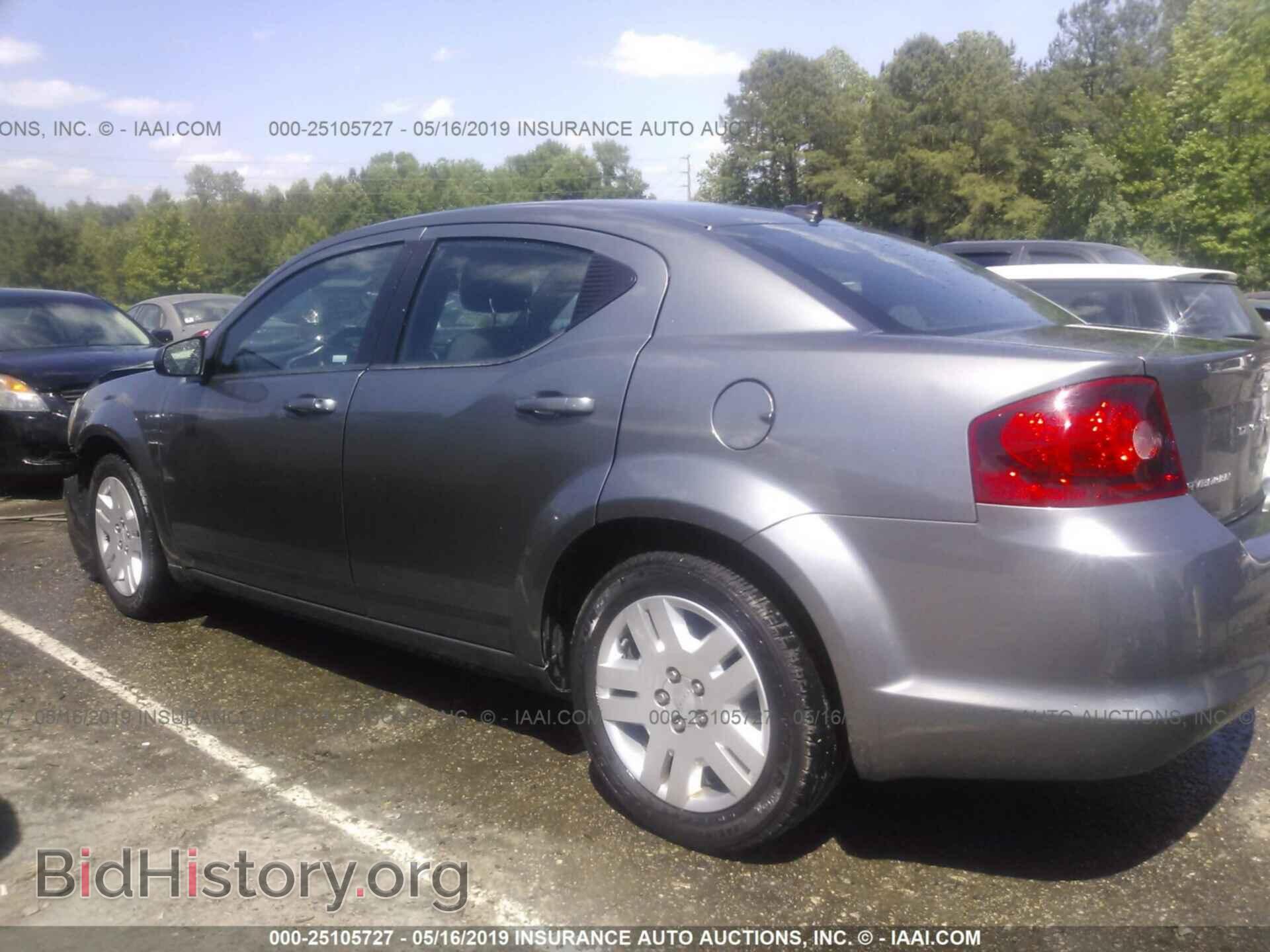 2012 DODGE AVENGER - VIN: 1C3CDZABXCN214057 - Фото 3