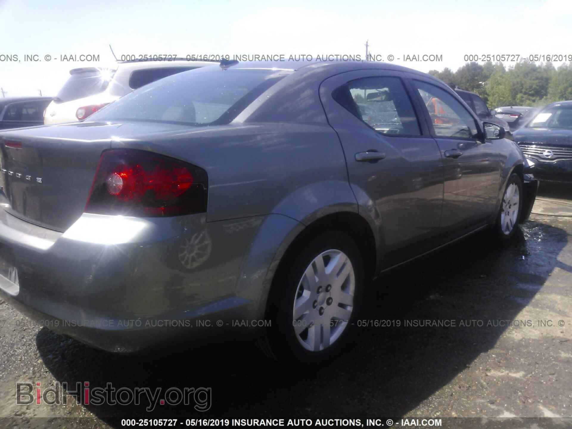 2012 DODGE AVENGER - VIN: 1C3CDZABXCN214057 - Фото 4