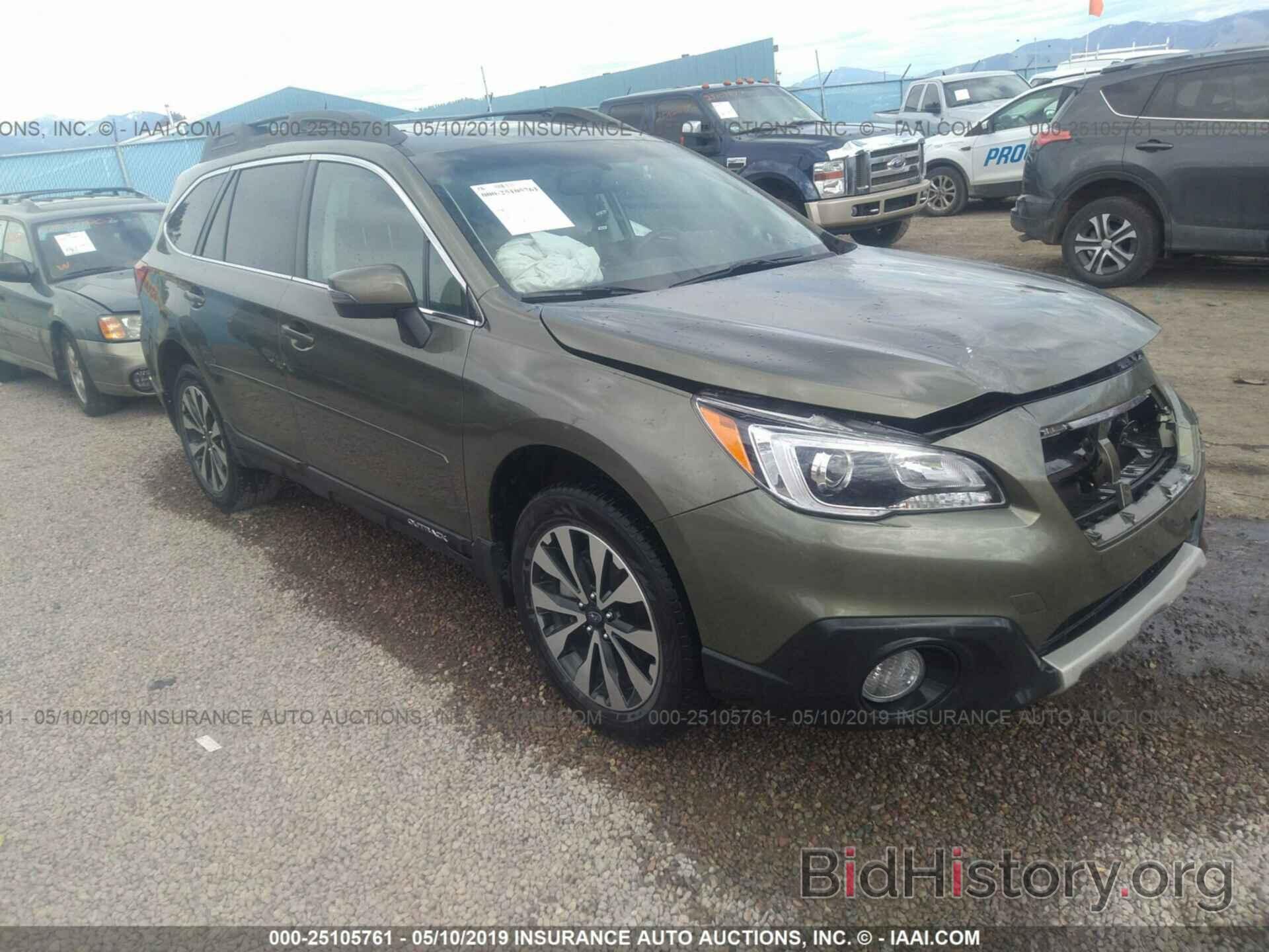 Photo 4S4BSALC7G3227964 - SUBARU OUTBACK 2016