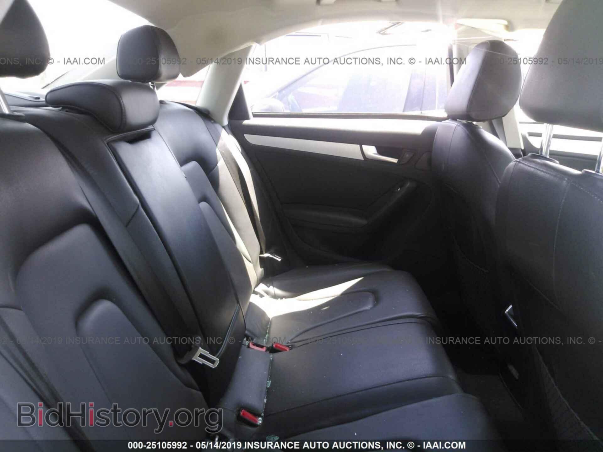 2013 AUDI A4 - VIN: WAUAFAFLXDA161043 - Фото 8