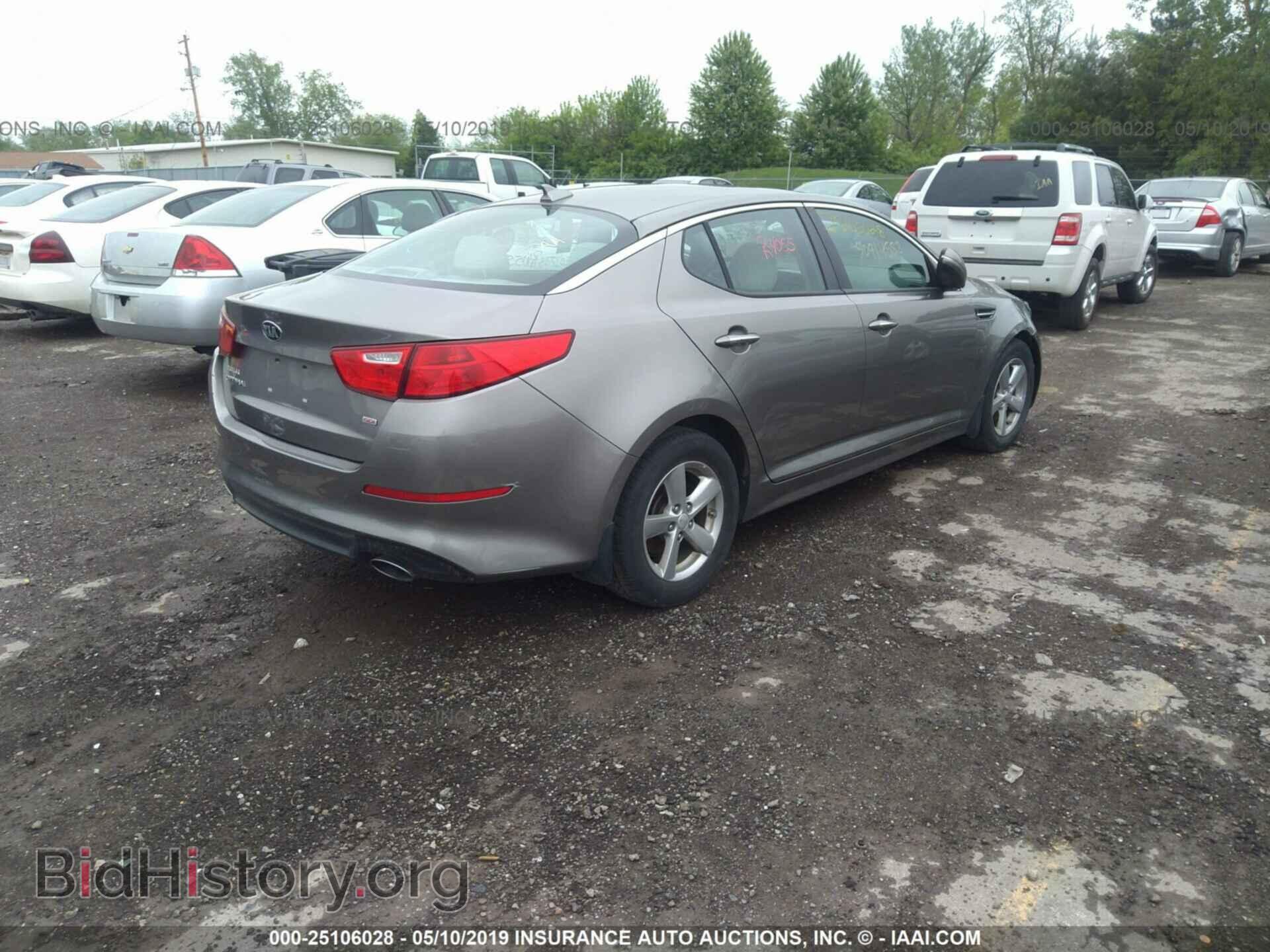 2015 KIA OPTIMA - VIN: 5XXGM4A78FG421896 - Photo 4