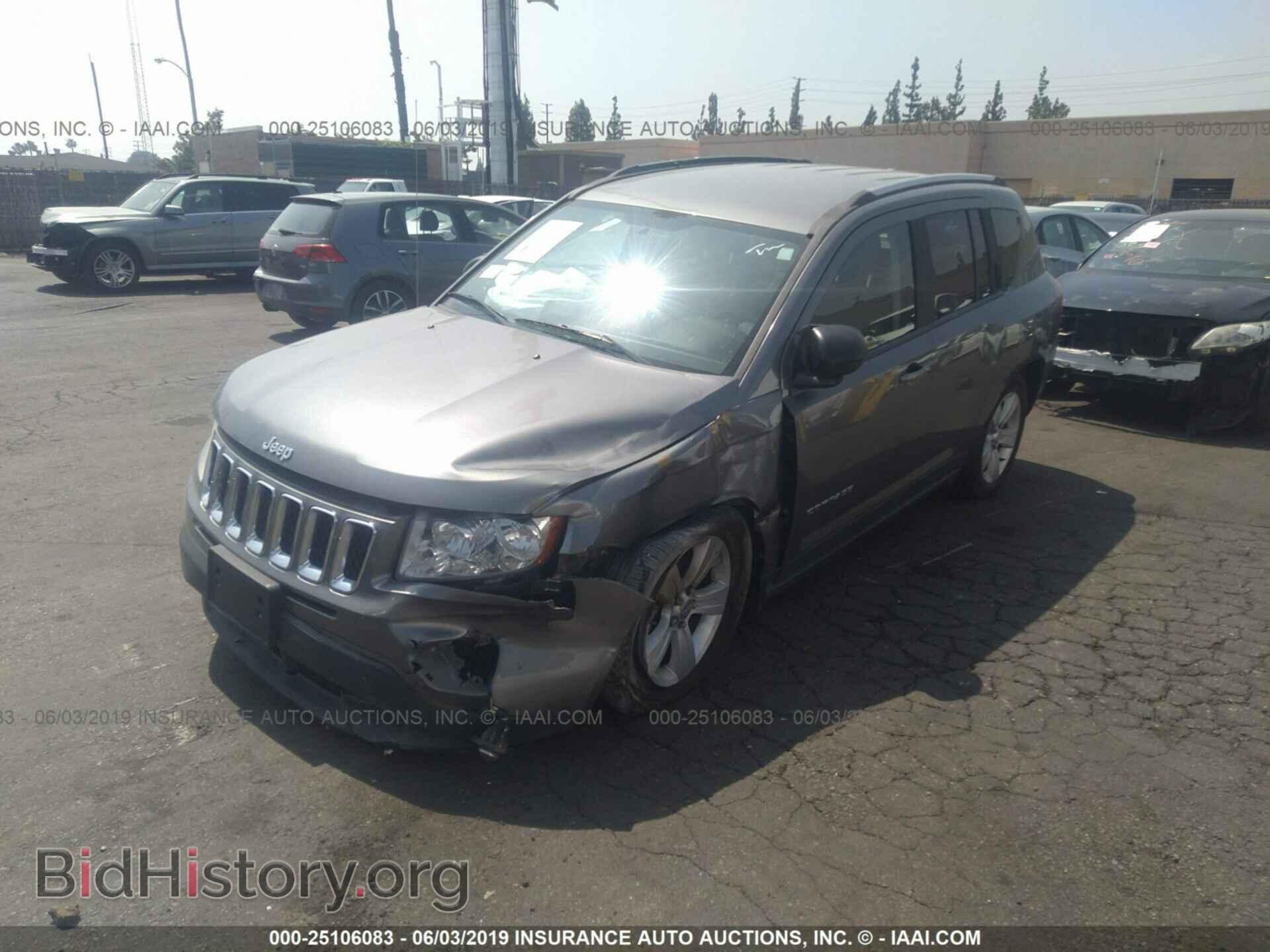 2013 JEEP COMPASS - VIN: 1C4NJCBB6DD237996 - Фото 2