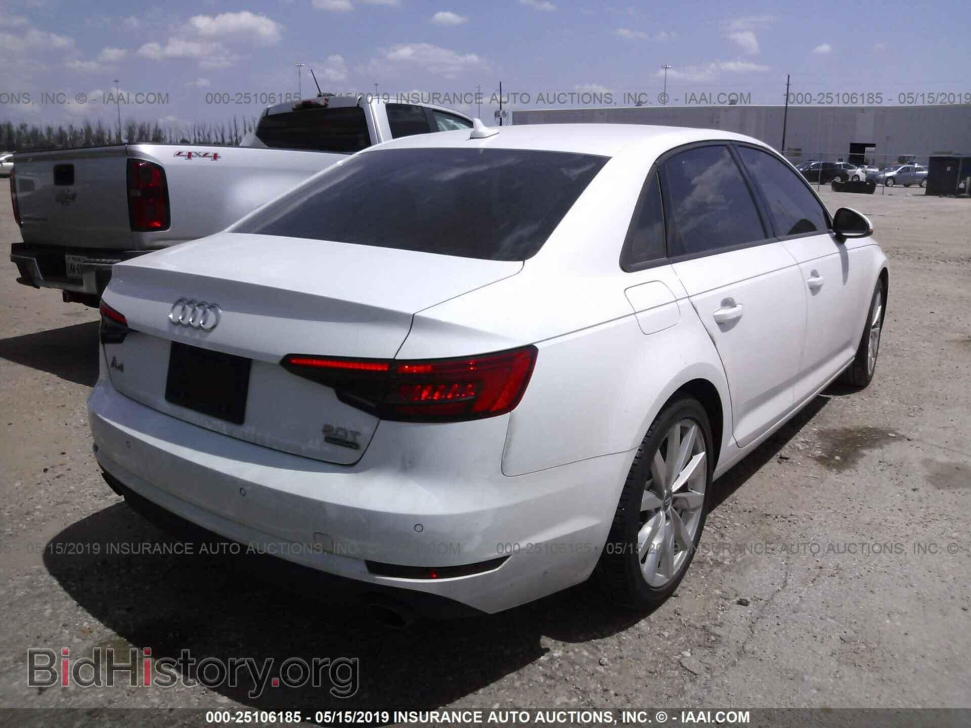 2017 AUDI A4 - VIN: WAUANAF49HN004355 - Фото 4