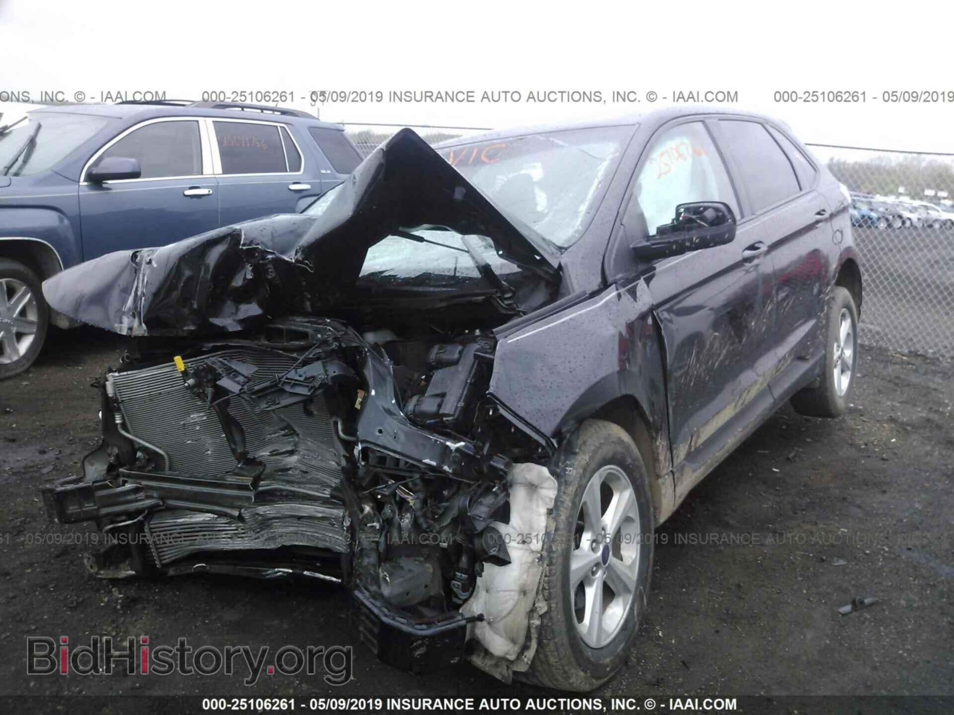 2016 FORD EDGE - VIN: 2FMPK3G96GBB03653 - Фото 2