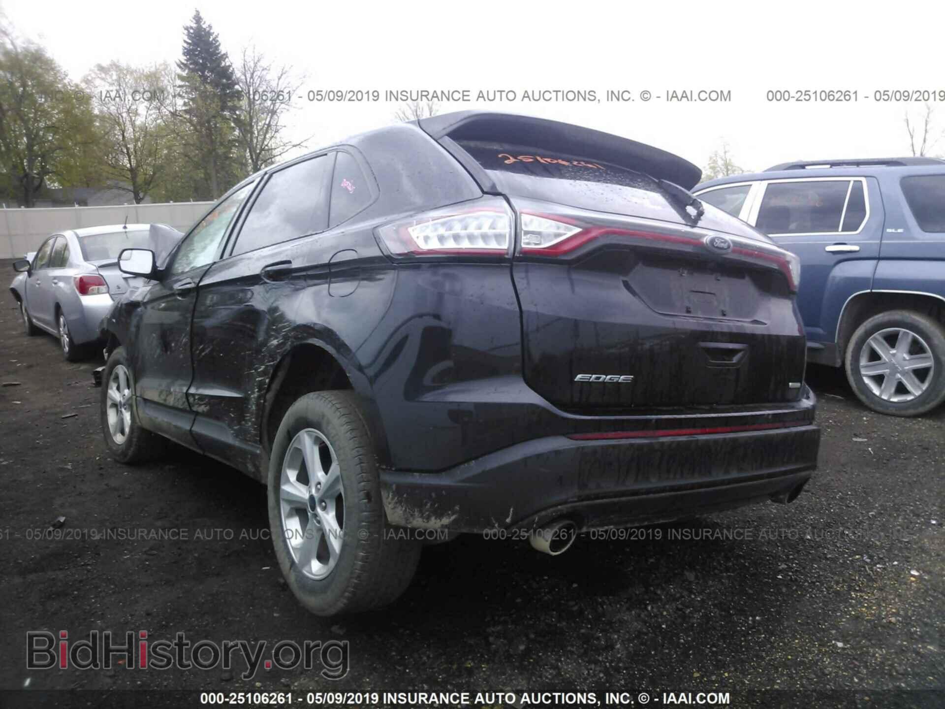 2016 FORD EDGE - VIN: 2FMPK3G96GBB03653 - Фото 3